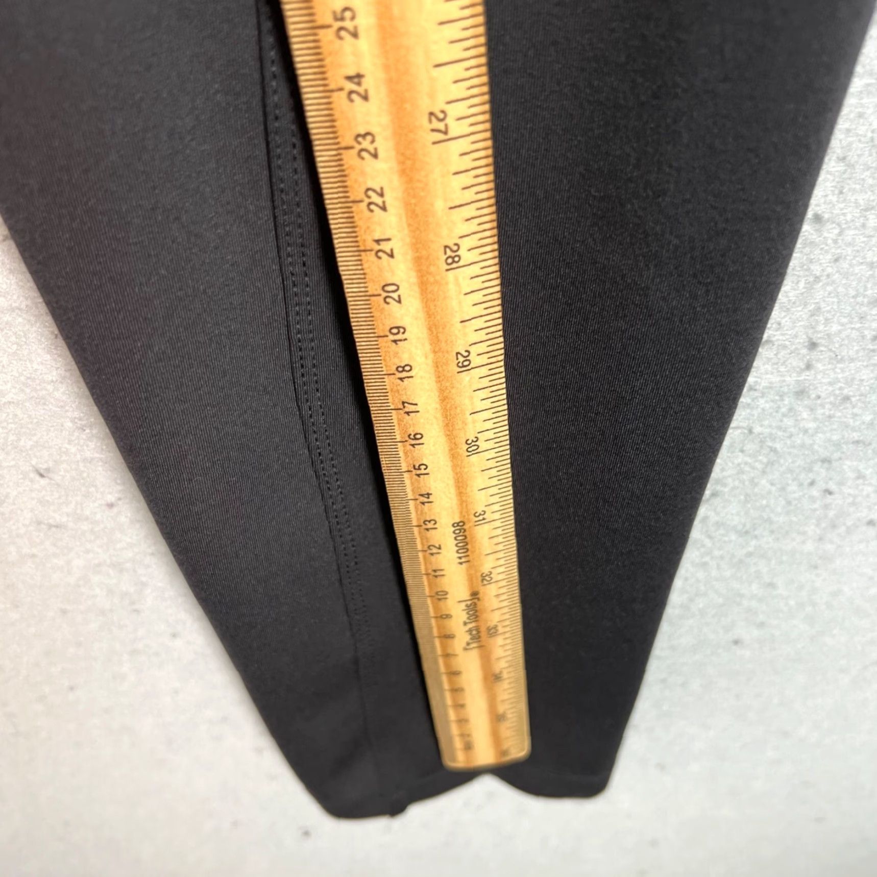 Y-3 Y-3 Womens Black High-Rise Leggings Designed By Yohji Yamamoto Medium Leggings Womens Black High-Rise Size 32" / US 10 / IT 46 - 5 Thumbnail