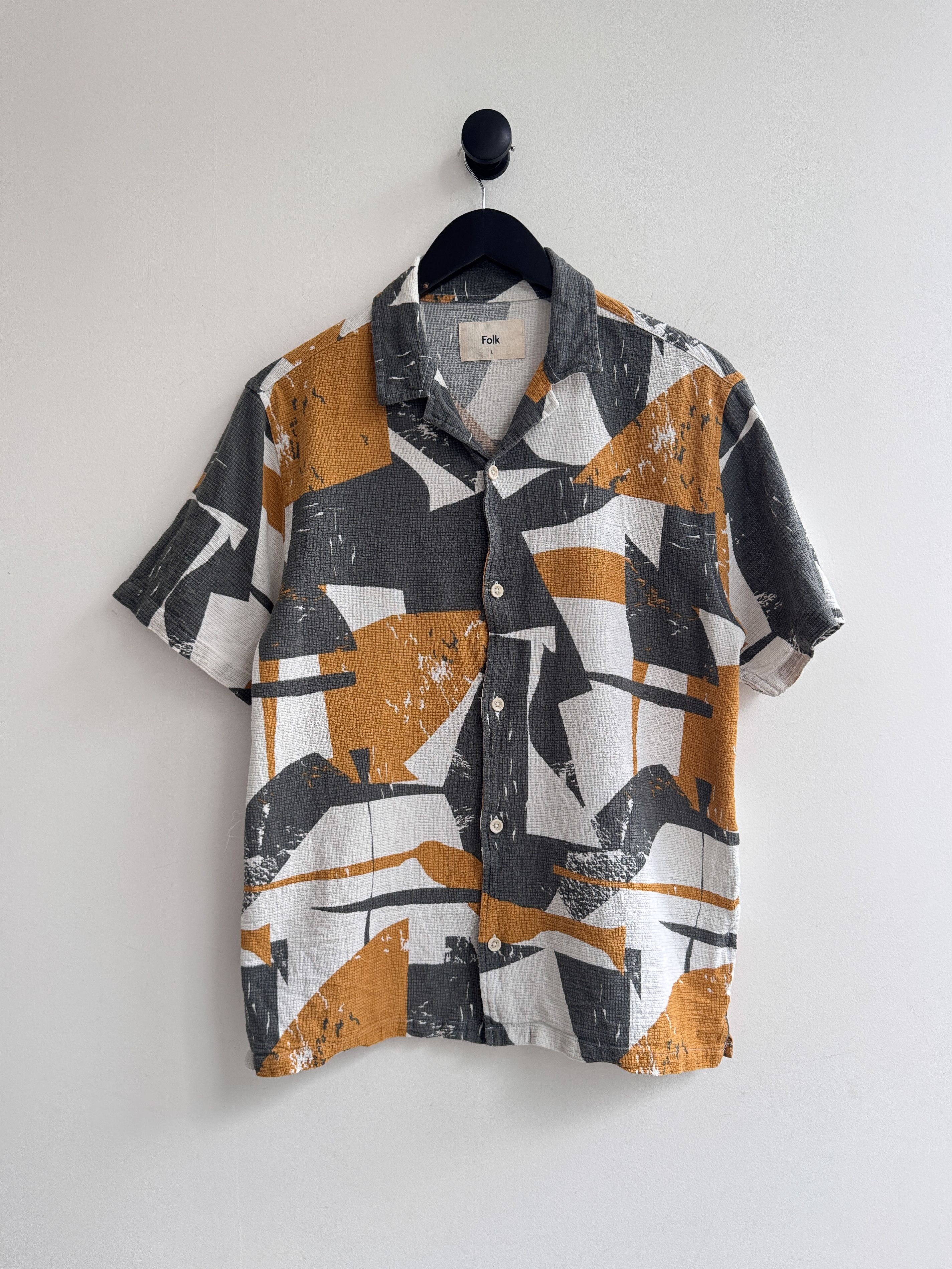 Folk Folk Short Sleeve Shirt Size US L / EU 52-54 / 3 - 1 Thumbnail