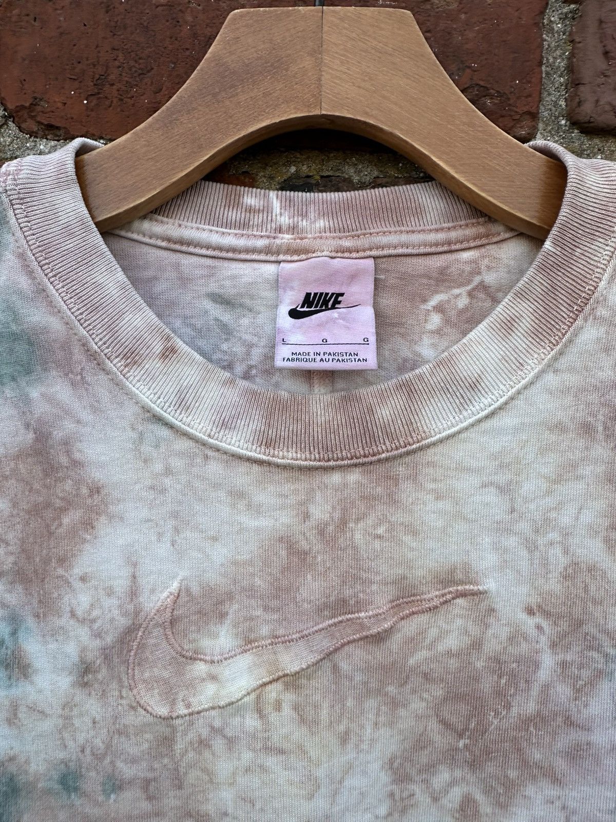 Nike Nike Heavyweight Marbled Tee Shirt Size US L / EU 52-54 / 3 - 3 Thumbnail