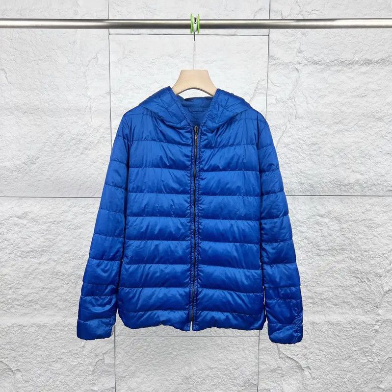 Max Mara MaxMara Women's Blue Down Jacket 0089 Size ONE SIZE - 1 Thumbnail