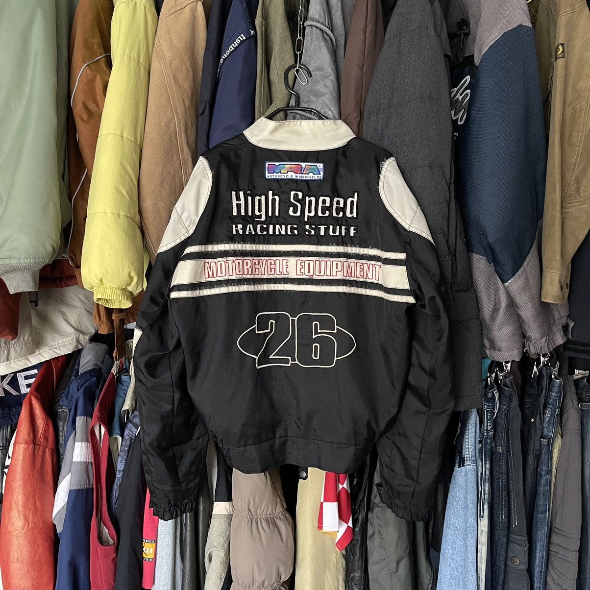 NASCAR 90s High Speed Racing Nascar F-1 Bomber Jacket Size US M / EU 48-50 / 2 - 20 Thumbnail
