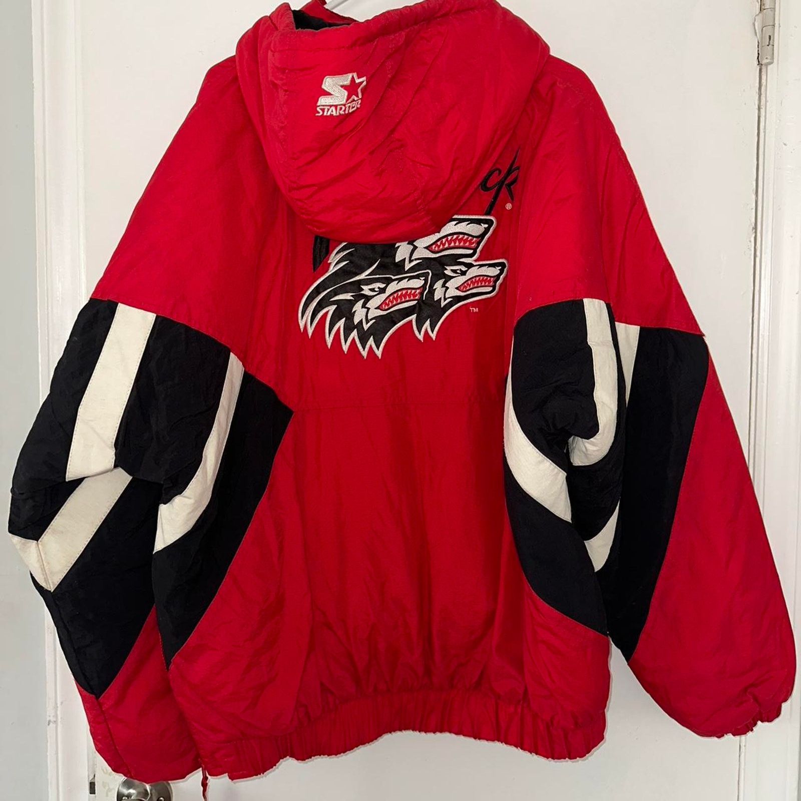 Starter × Vintage RARE Vintage NC State Wolfpack Starter Jacket size L Size US L / EU 52-54 / 3 - 5 Thumbnail