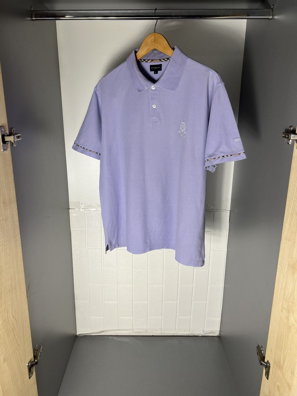 Burberry VINTAGE BURBERRY LONDON GOLF CLASSIC CASUAL POLO RETRO 90s Size US L / EU 52-54 / 3 - 9 Thumbnail