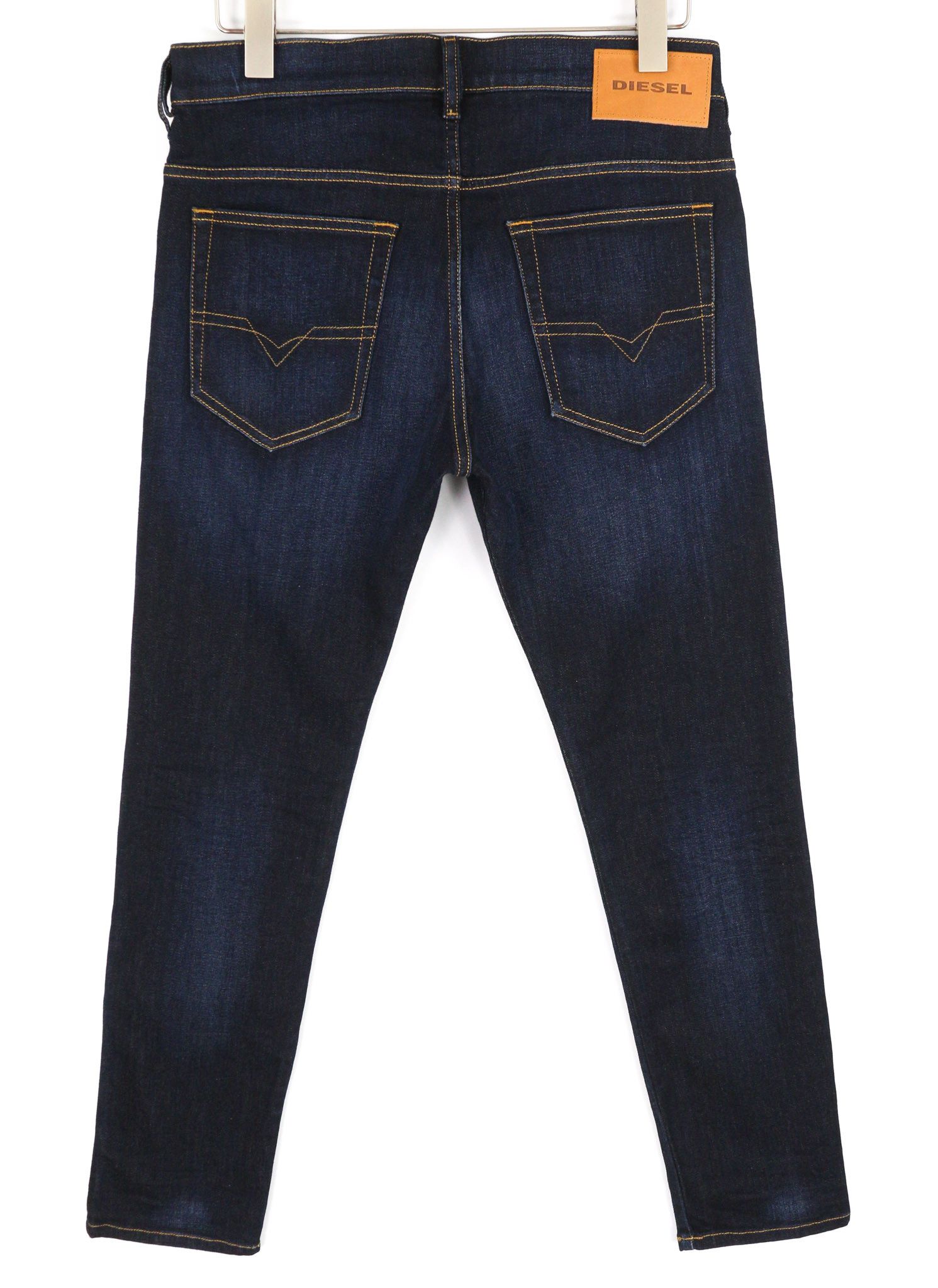 Diesel D-YENNOX 009ZS W30/L32 Tapered Washed Dark Jeans 40163 Size US 30 / EU 46 - 2 Thumbnail