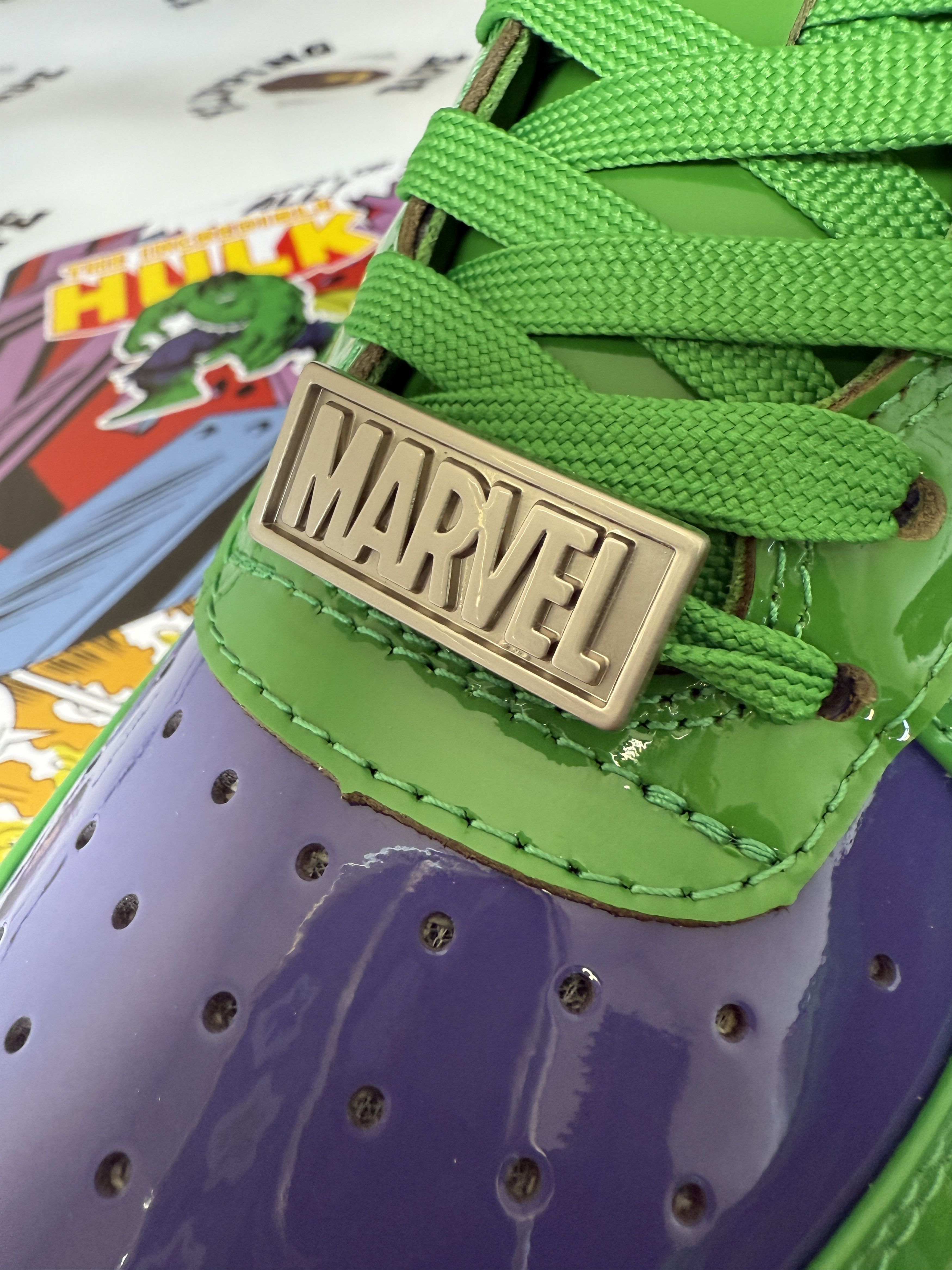 Bape MARVEL BAPE STA HULK Size US 7 / EU 40 - 8 Thumbnail