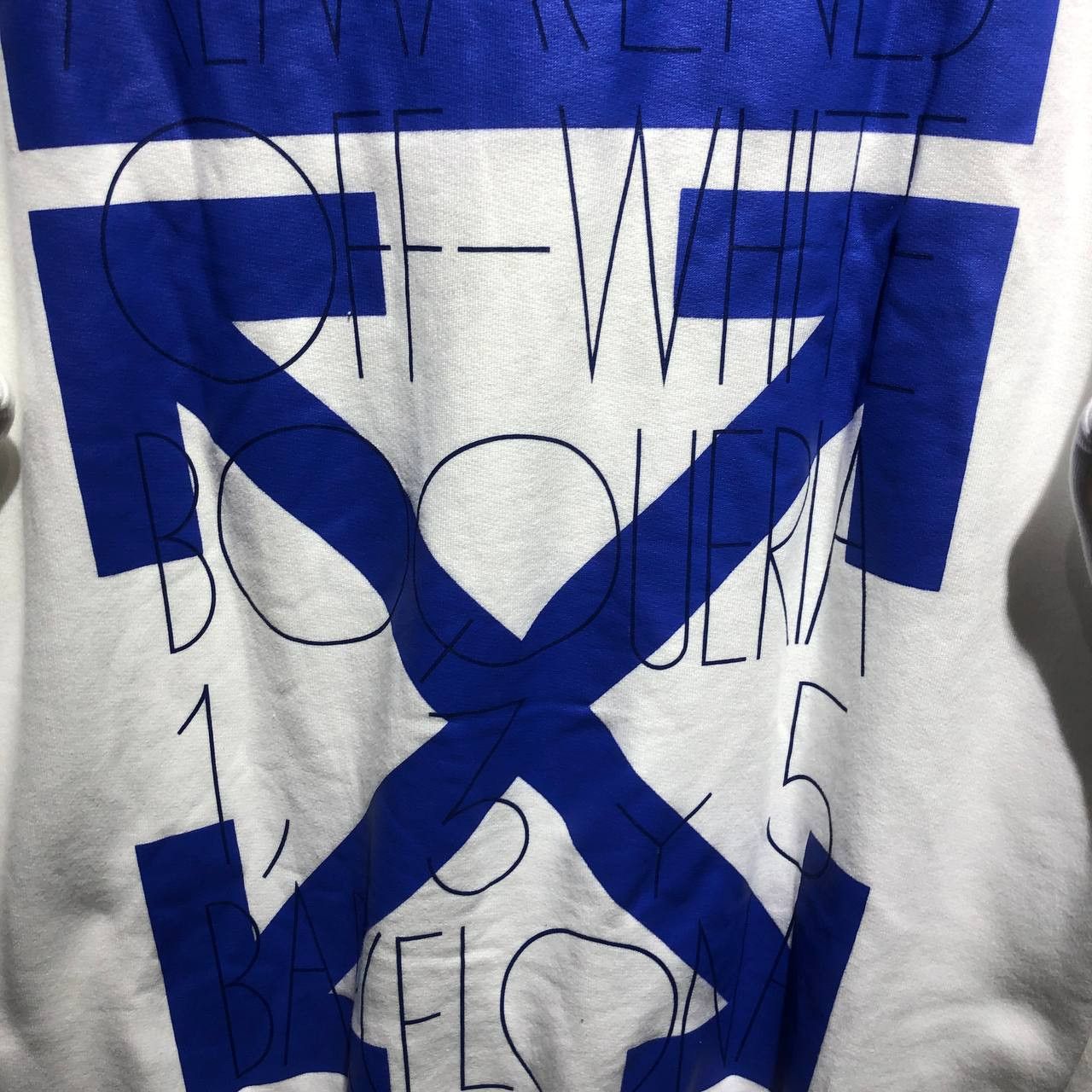 Off-White Off-White X Santa Eulalia FW18 Barcelona Exclusive crewneck Size US M / EU 48-50 / 2 - 4 Thumbnail