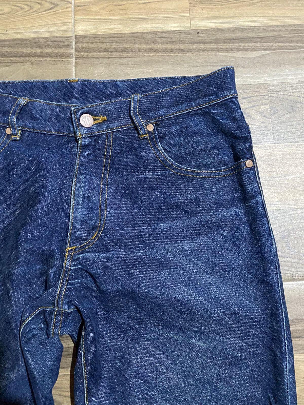 Designer VINTAGE JEAN PAUL GAULTIER JEANS DENIM PANTS Size US 30 / EU 46 - 4 Thumbnail