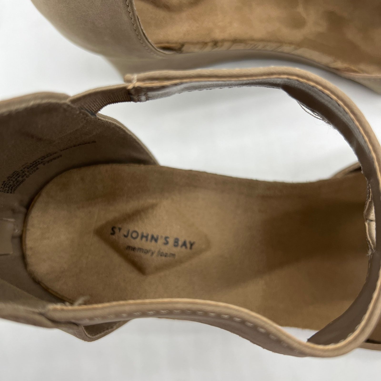 Other St. John's Bay Womens Taz Wedge Sandals Brown Porc Size US 11 / IT 41 - 4 Thumbnail
