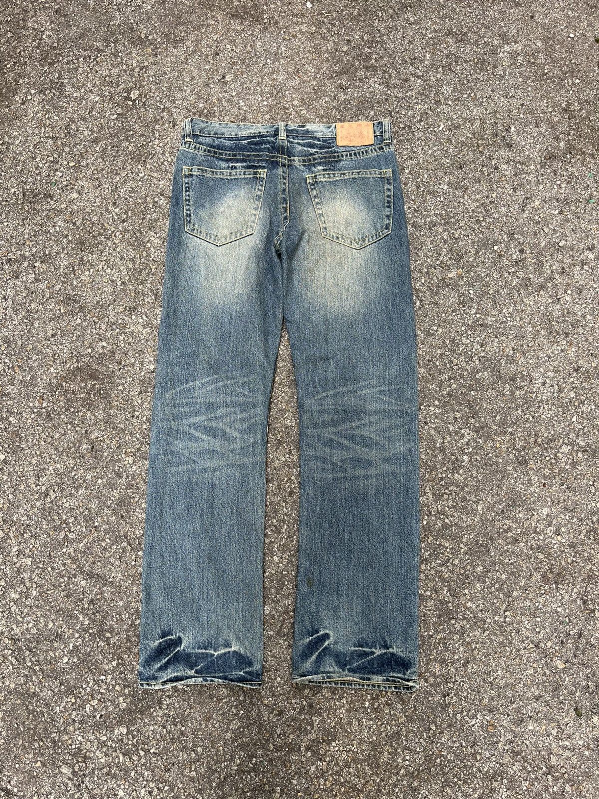 Hysteric Glamour Vintage Japanese Printed Jeans Indian Karakuri Koi Style Size US 33 - 10 Thumbnail