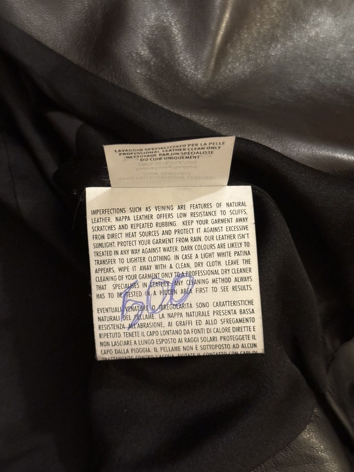Alexander McQueen Alexander McQueen Leather Jacket Biker Black Fashion Size XS / US 0-2 / IT 36-38 - 20 Thumbnail