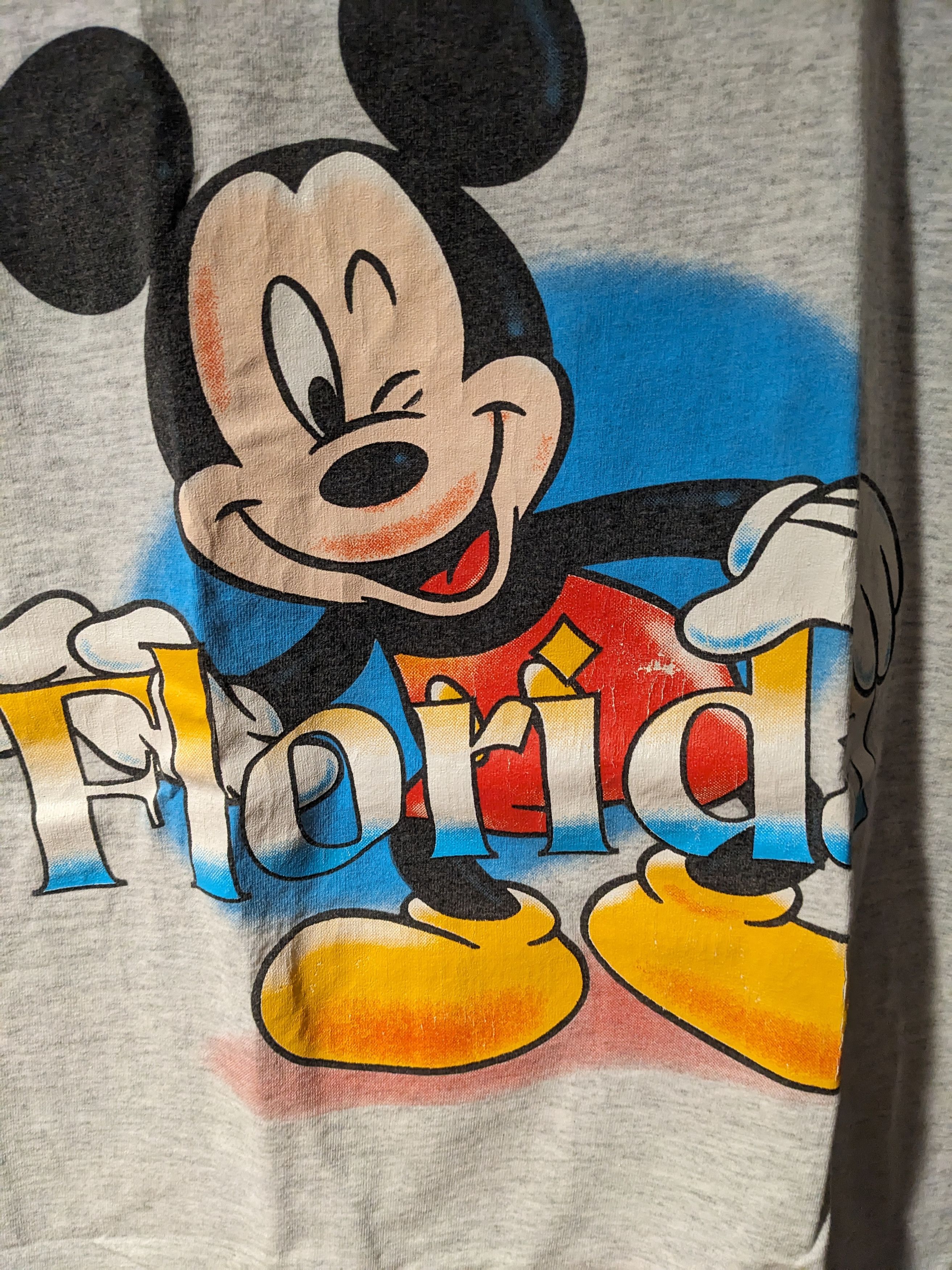 Disney × Vintage Vintage 90s Mickey Mouse Unlimited Florida Medium T-Shirt Size US M / EU 48-50 / 2 - 2 Thumbnail