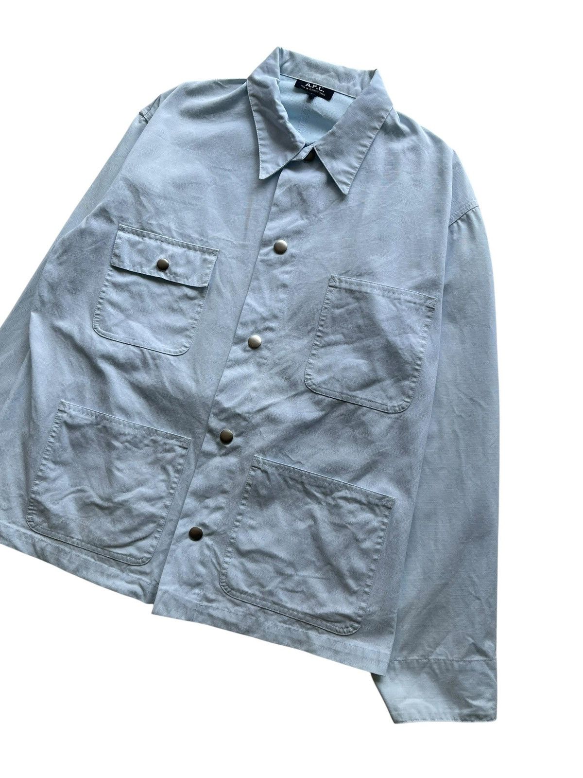 A.P.C. A.P.C Cotton Jacket Size US L / EU 52-54 / 3 - 3 Thumbnail