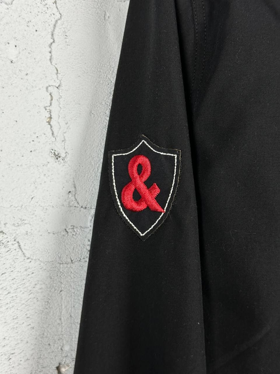 Vintage Y2k Vintage Dolce & Gabbana D&G Big Logo Black Shirt Size US M / EU 48-50 / 2 - 6 Thumbnail