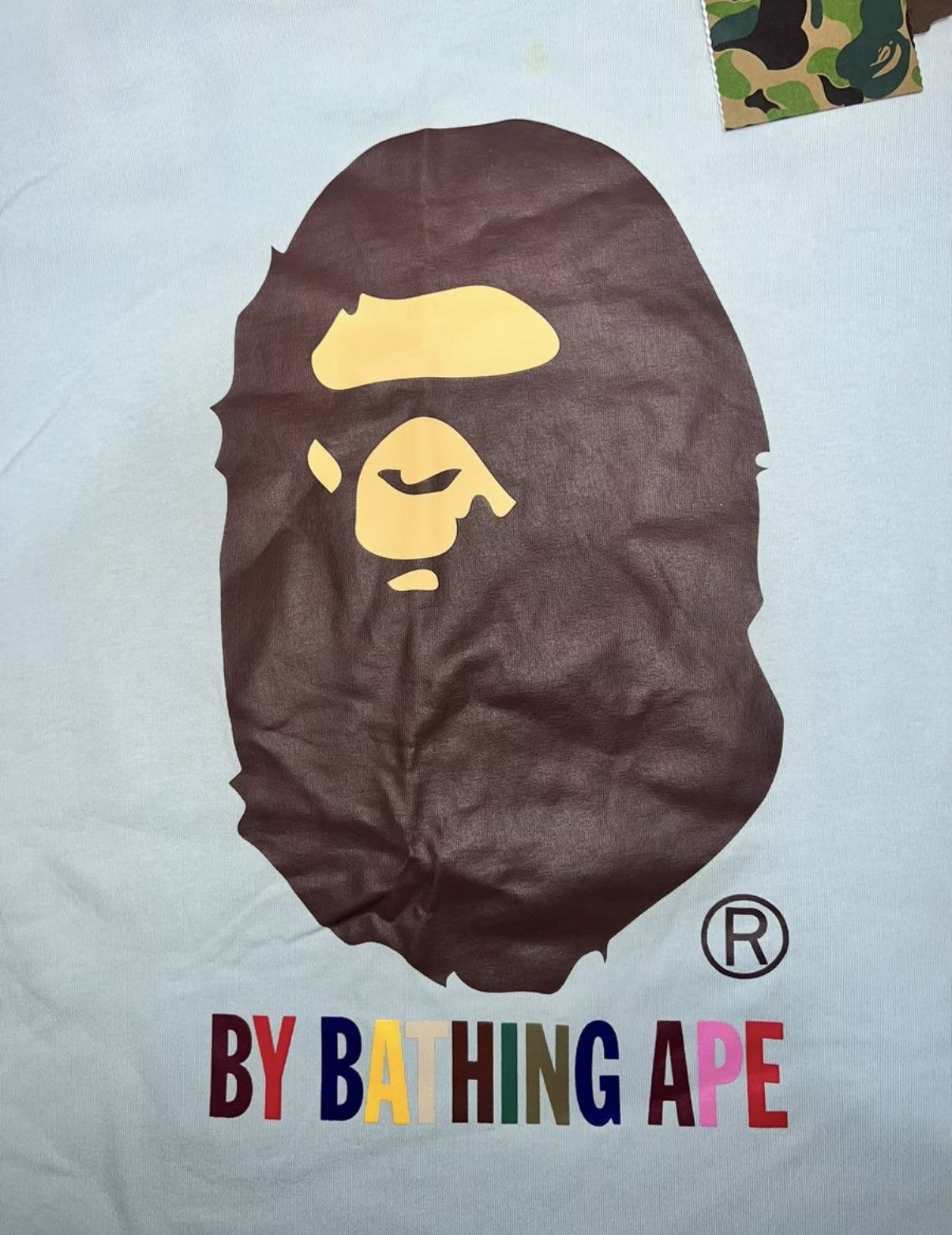 Bape BAPE OG Nigo era sky blue short-sleeve tee Size US L / EU 52-54 / 3 - 2 Thumbnail