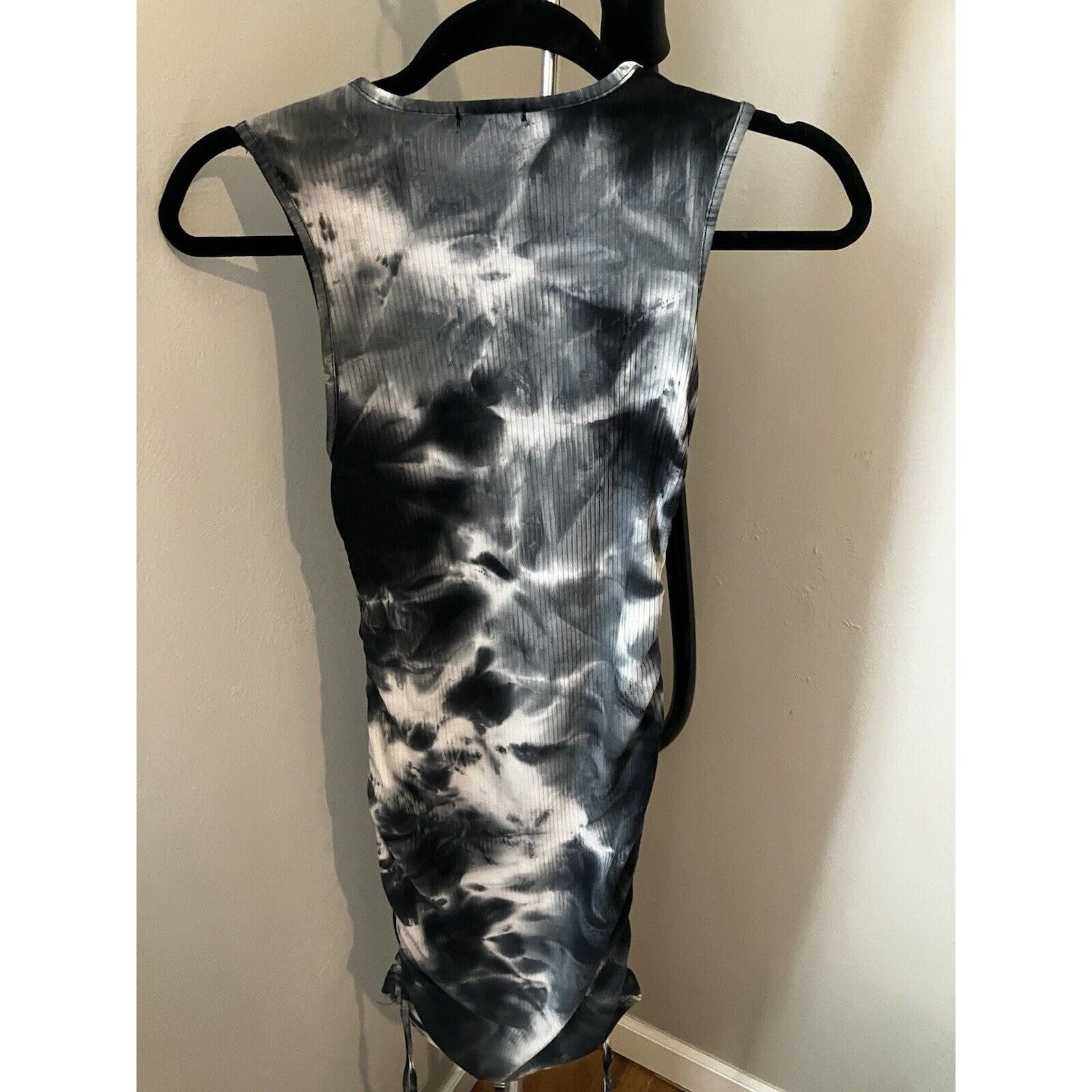 & Other Stories Justify black and white tye dye dress small Size S / US 4 / IT 40 - 2 Thumbnail