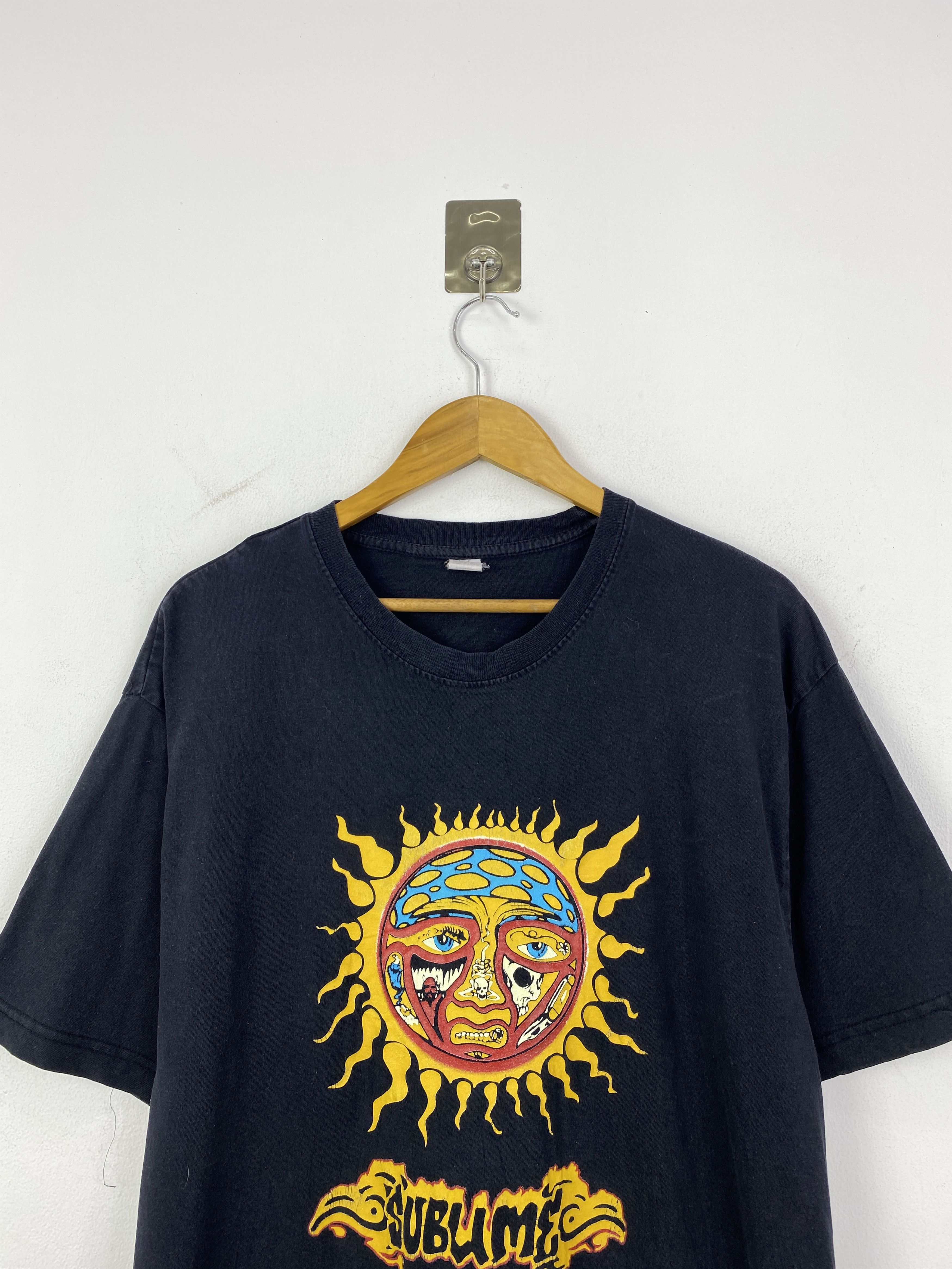 Sublime Vintage Sublime Sun Logo Crewneck T-Shirt TA0733 Size US XL / EU 56 / 4 - 2 Thumbnail