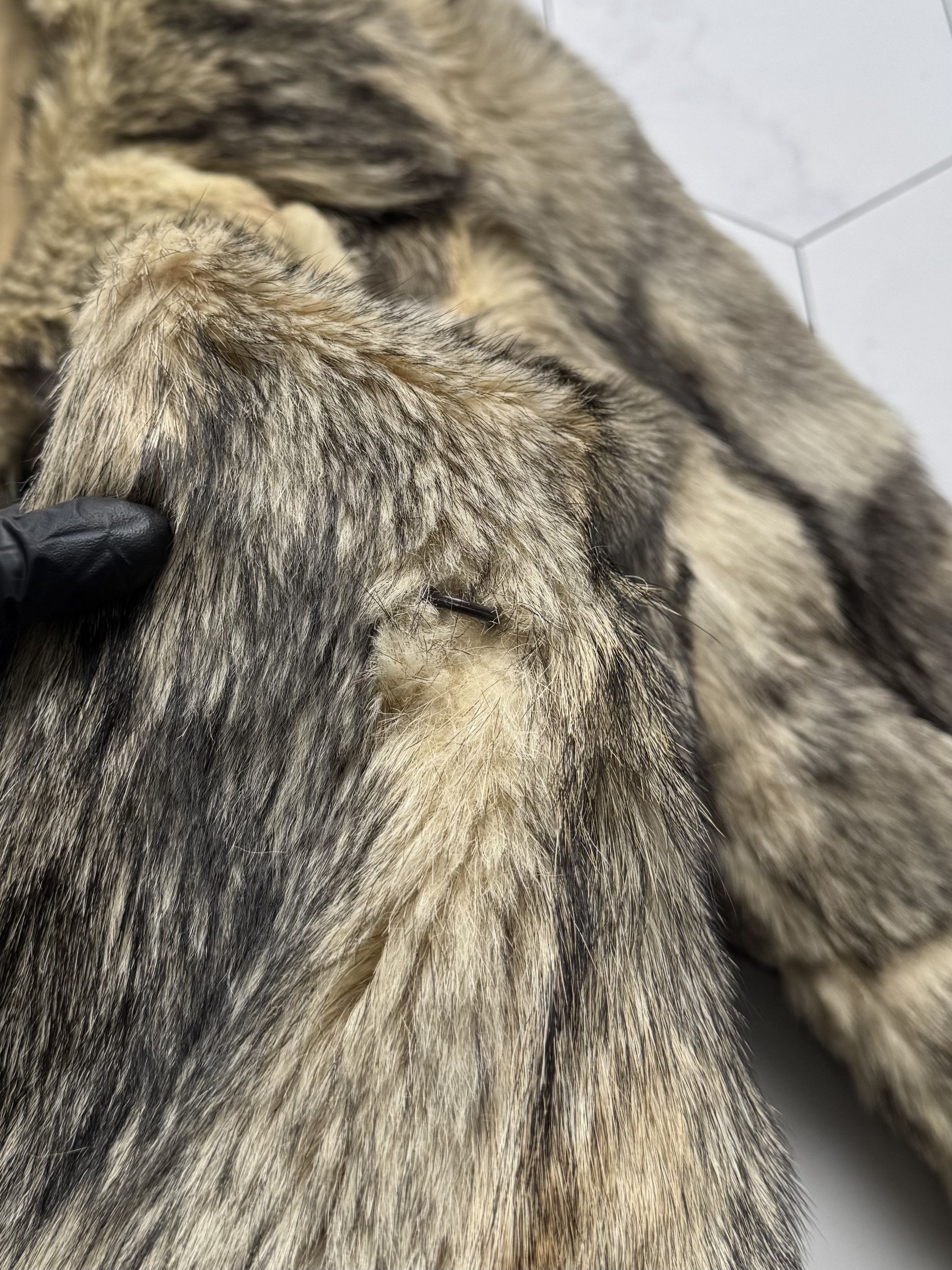 Vintage Vintage Real Fur Jacket (B250)D15E2 Size L / US 10 / IT 46 - 12 Thumbnail