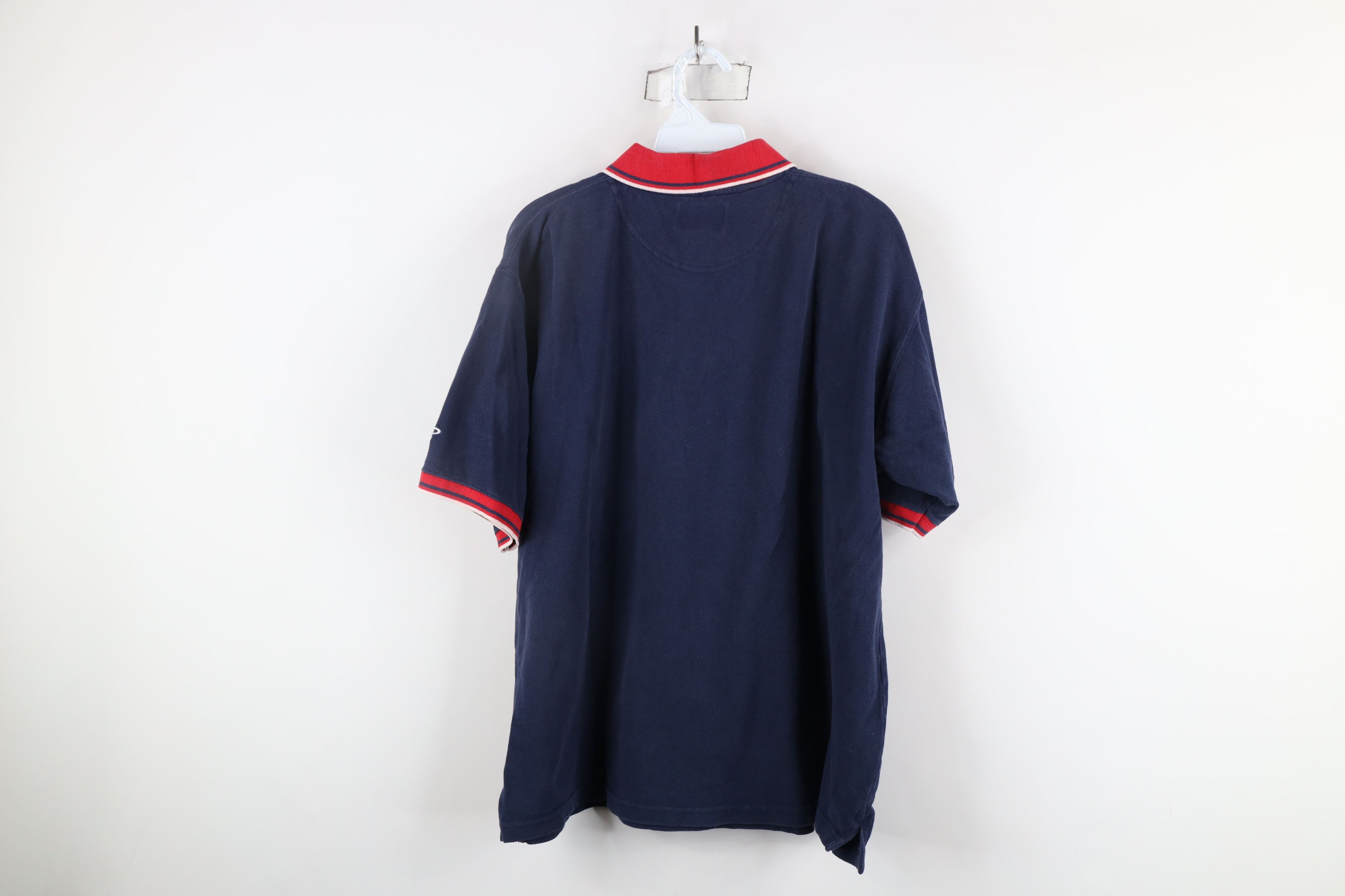 Vintage Vintage 90s Chief Wahoo Cleveland Indians Baseball Polo Blue Size US M / EU 48-50 / 2 - 9 Thumbnail