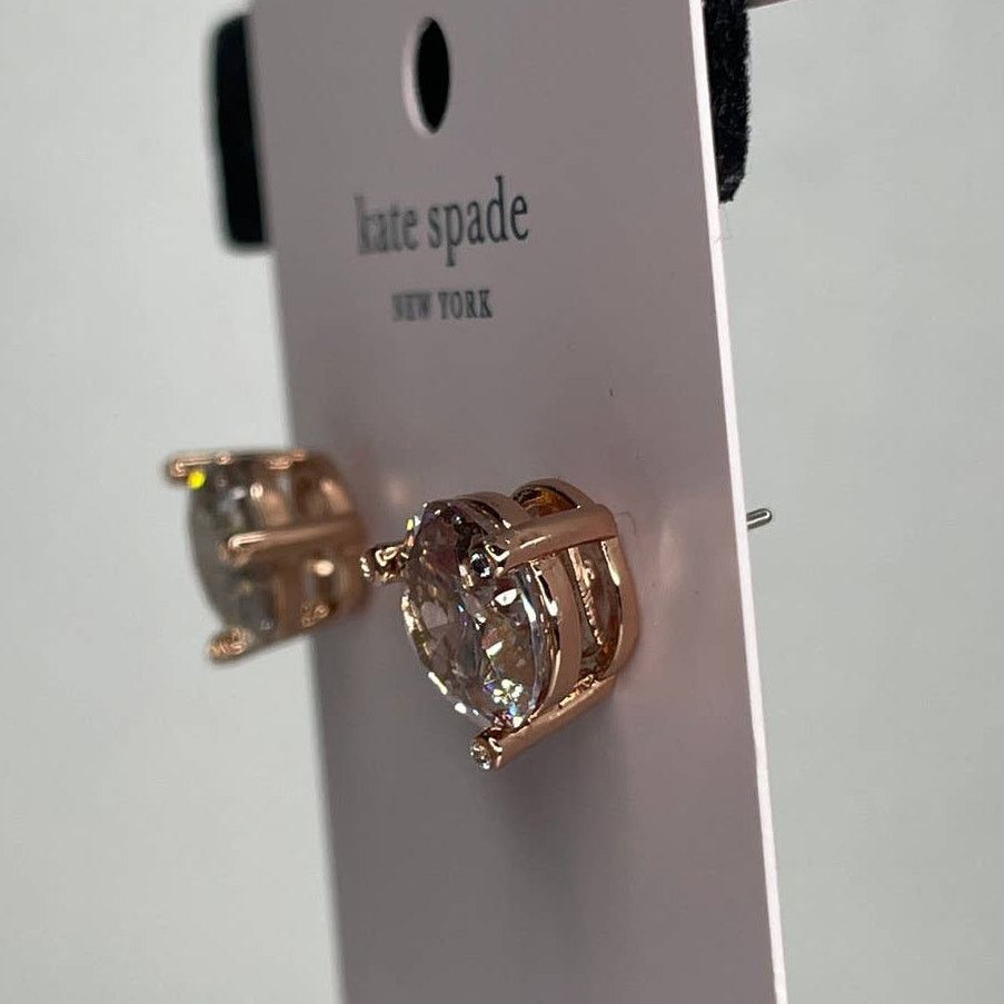 Kate Spade Kate Spade Round Rise and Shine Rose Patin Studs Earrings Size ONE SIZE - 3 Thumbnail