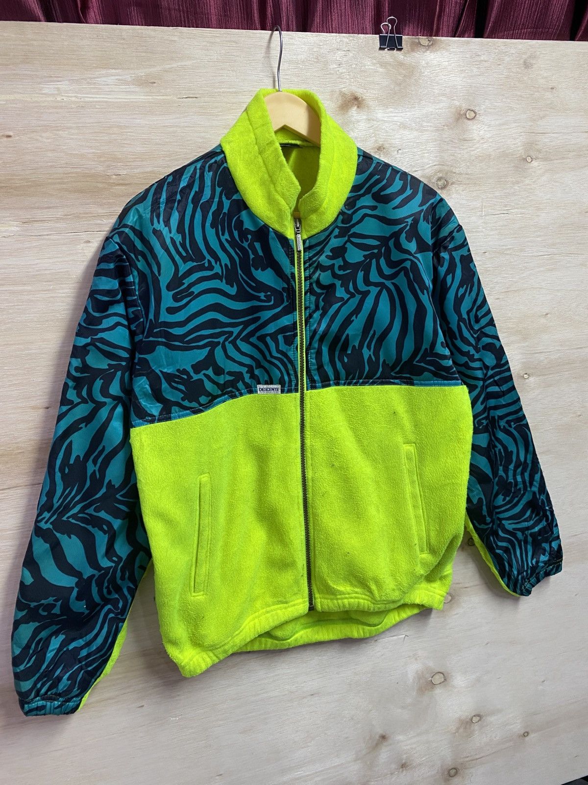 Descente Vintage descente fleece jacket Size US XL / EU 56 / 4 - 3 Thumbnail