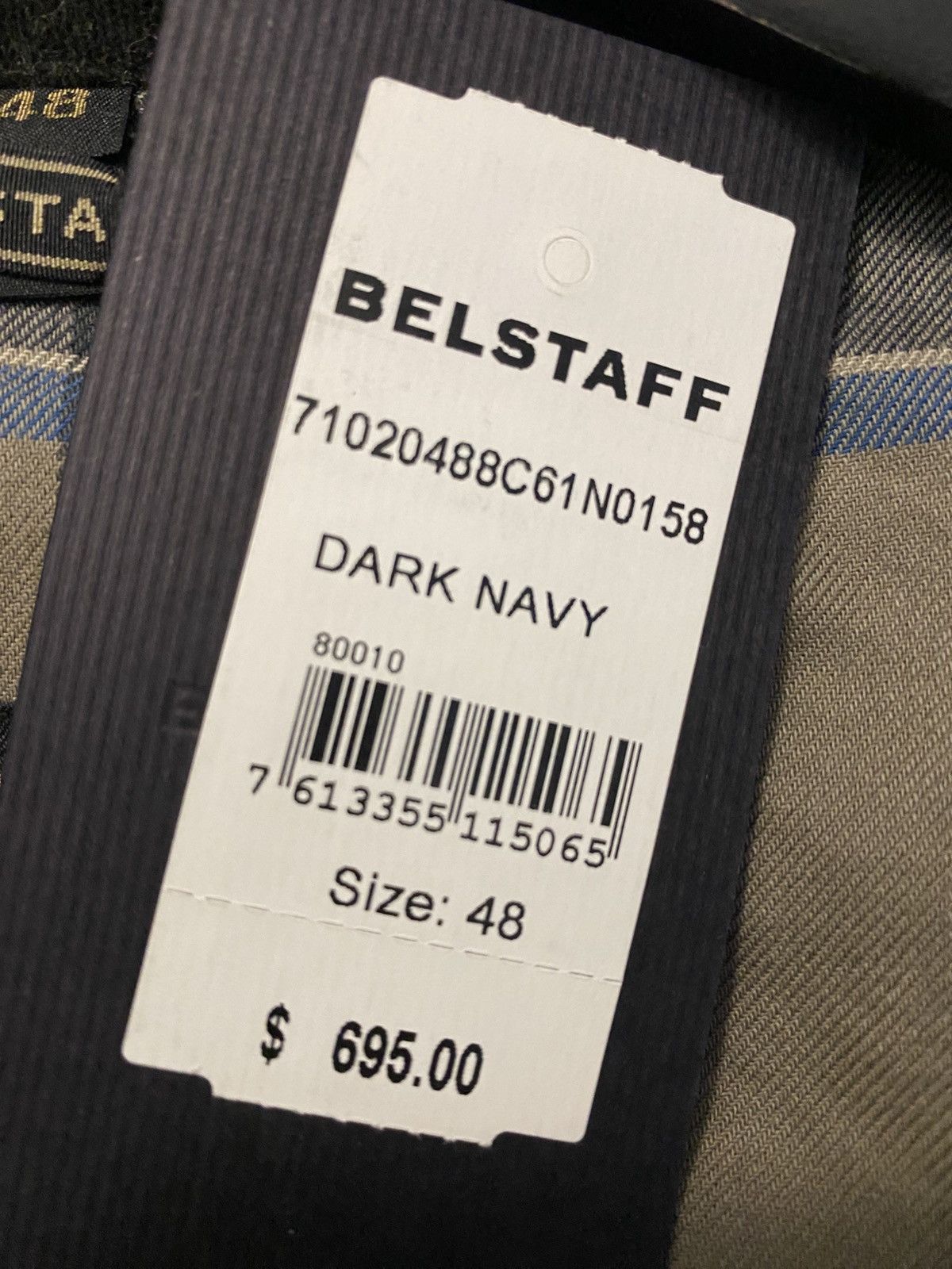 Belstaff BELSTAFF Motocycle Jacket Navy M NEW Size US M / EU 48-50 / 2 - 11 Thumbnail