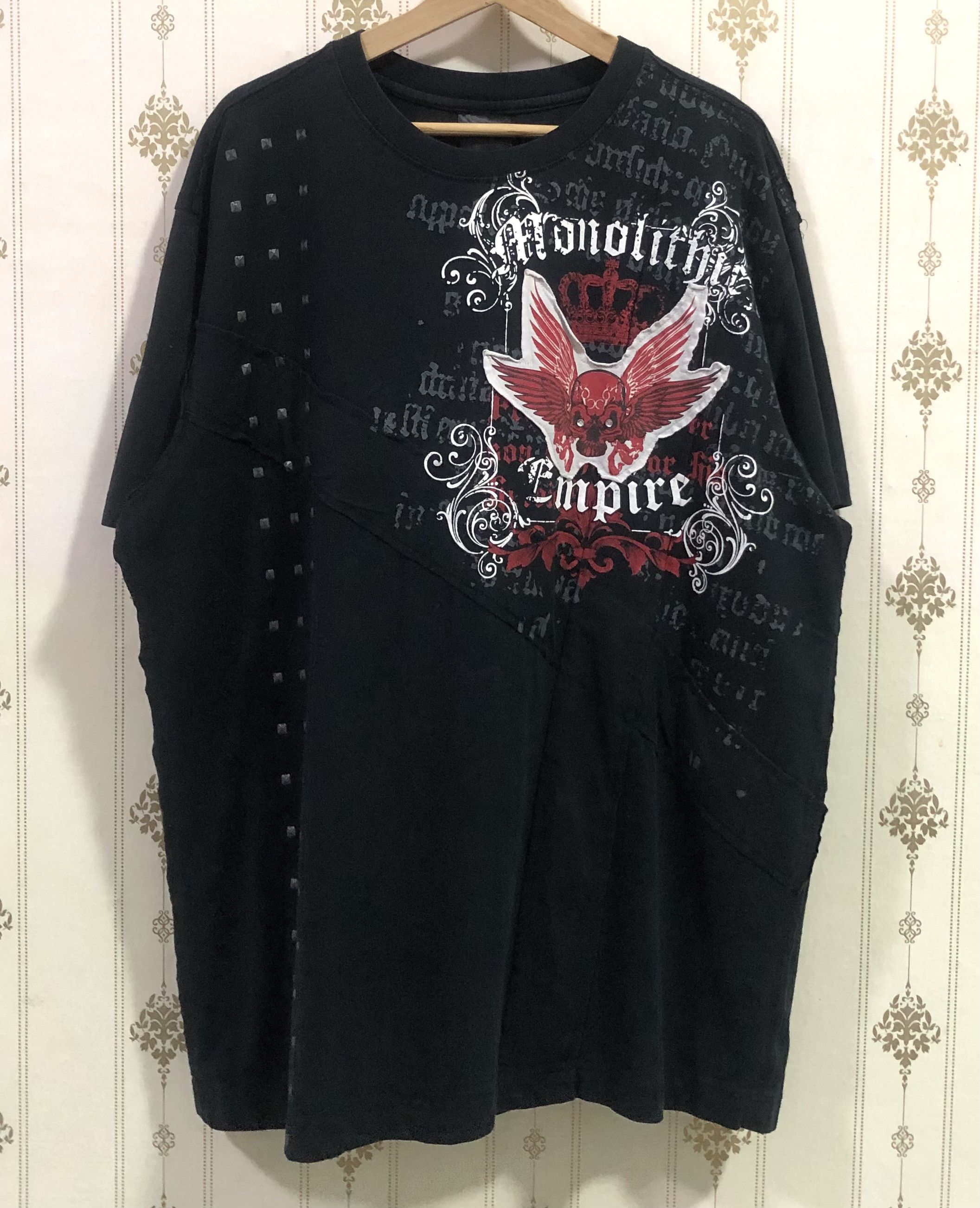 Band Tees Raw Blue Monolith empire over print hardcore tshirt Size US XL / EU 56 / 4 - 2 Thumbnail