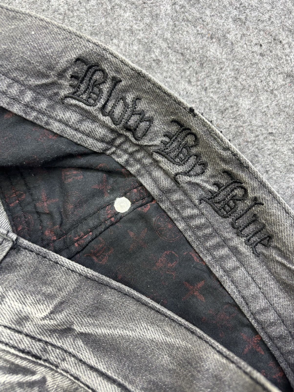 Japanese Brand 💥Super Flare💥Blow By Blue Insane Fades Flare Denim F923 Size US 33 - 17 Thumbnail