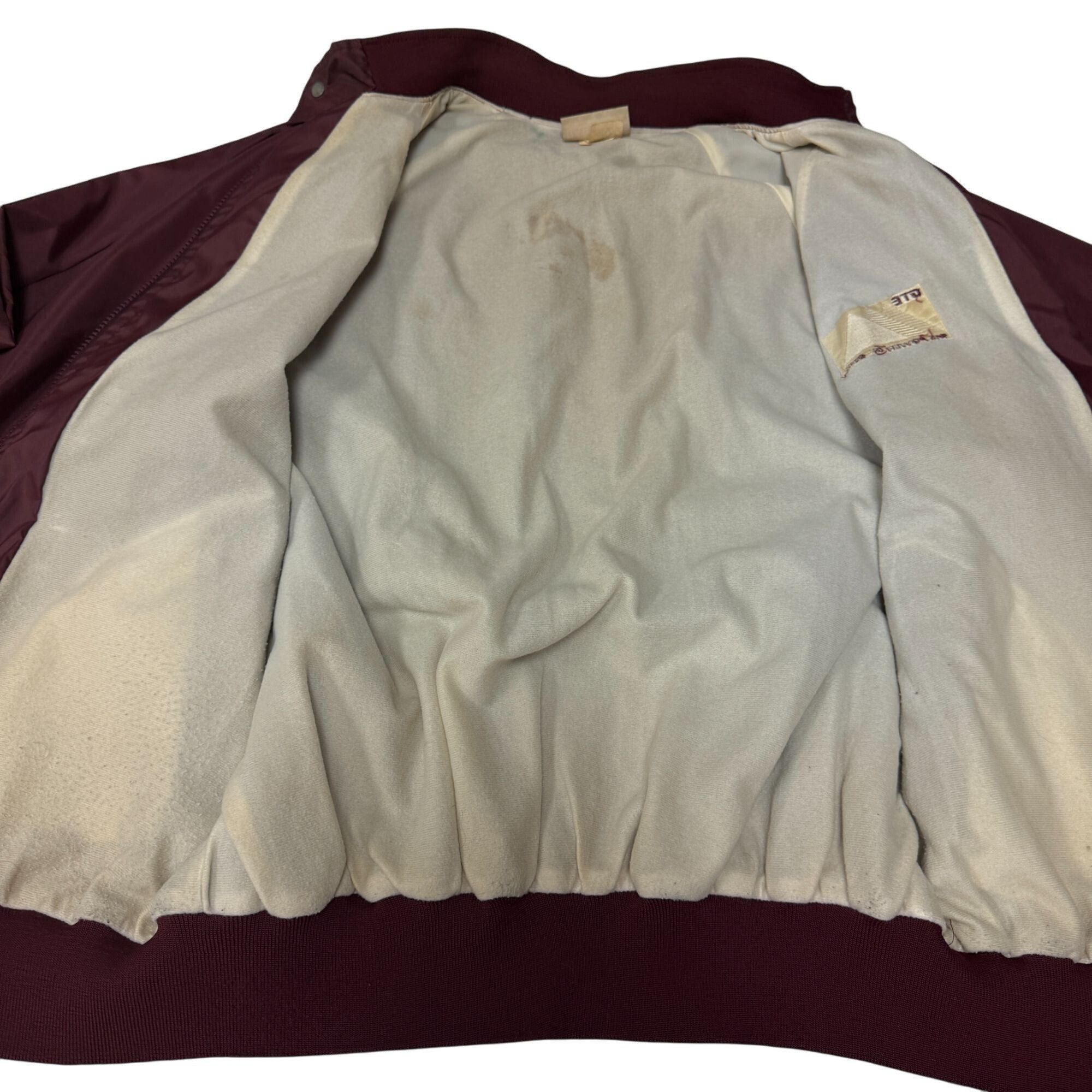 Other 80's Hartwell Maroon Nylon GTE The Power of One Jacket Size US XL / EU 56 / 4 - 11 Thumbnail