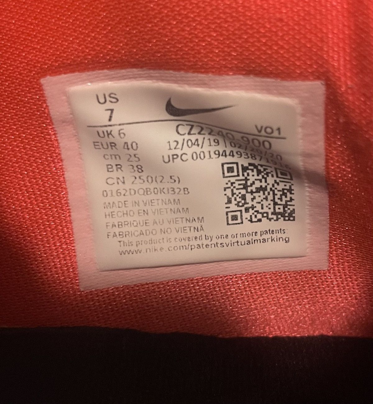 Nike Nike PG 4 PCG Multi-Color 7M Size US 7 / EU 40 - 6 Thumbnail
