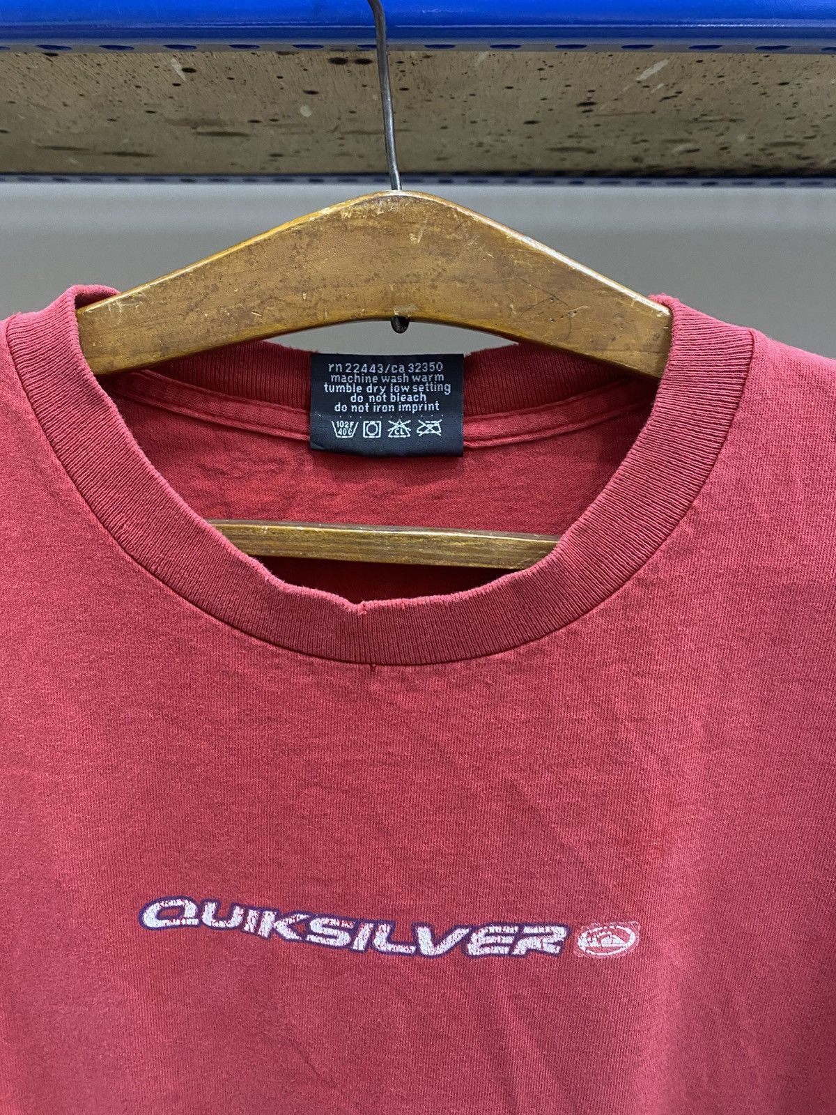 Quiksilver VINTAGE DISTRRESSED QUIKSILVER TSHIRT Size US L / EU 52-54 / 3 - 3 Thumbnail