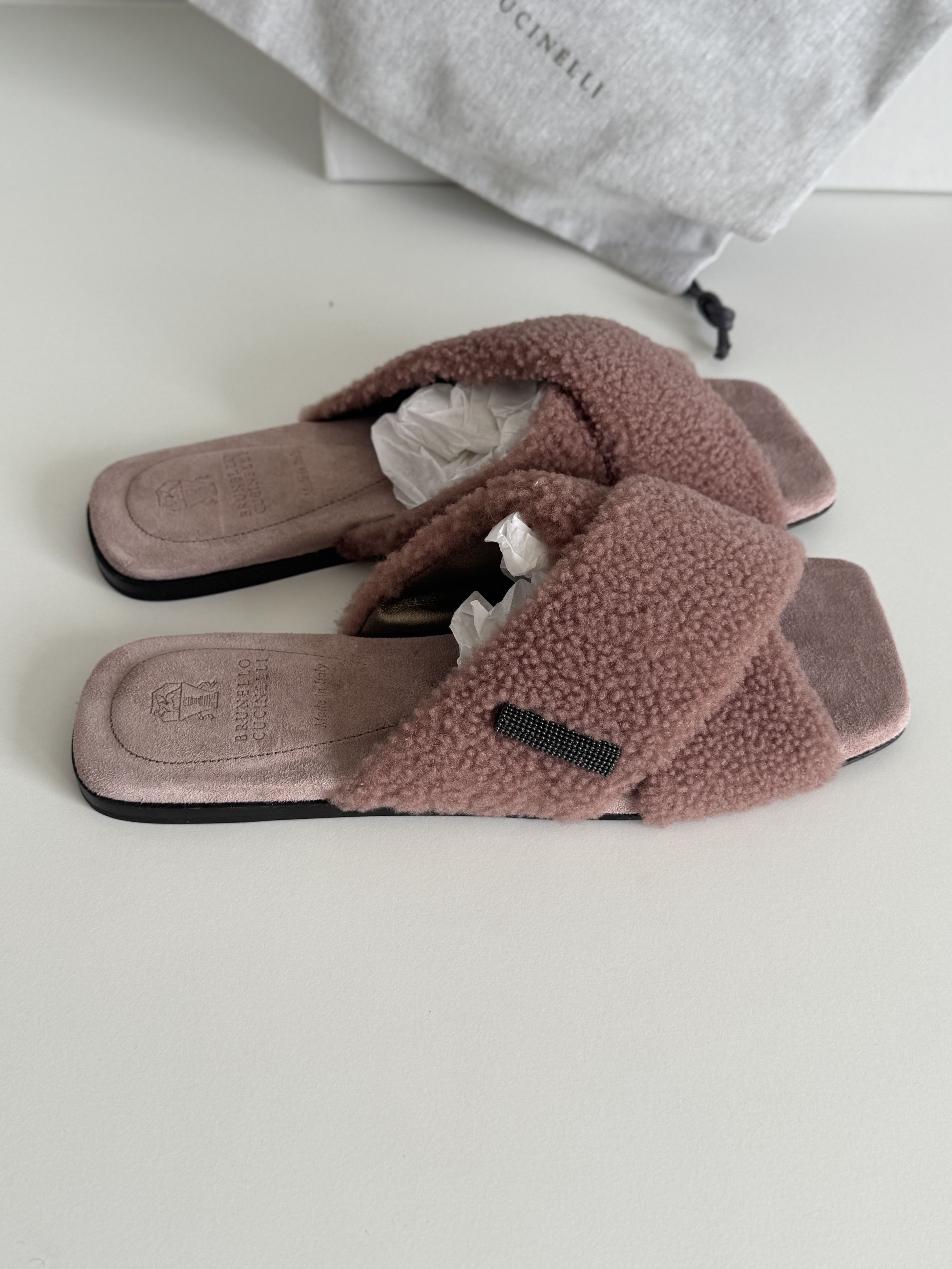 Brunello Cucinelli Brunello Cucinelli Mules | size 37 | new Size US 7 / IT 37 - 12 Thumbnail