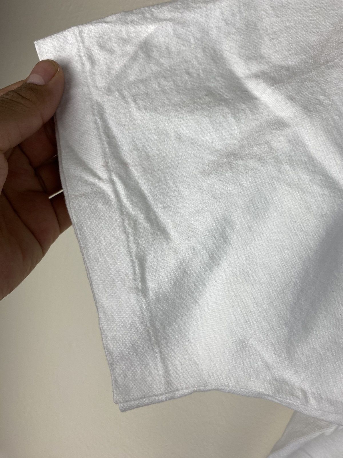 Vintage Vintage Single Stitch White NYC Statue Of Liberty T shirt Size US XL / EU 56 / 4 - 4 Thumbnail