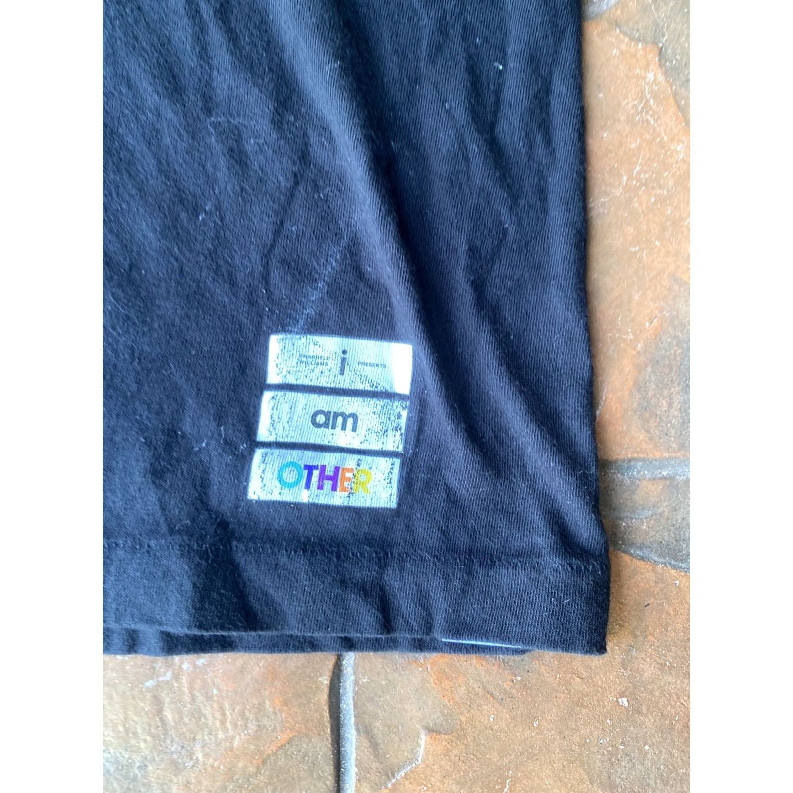 Uniqlo VINTAGE UT Uniqlo Pharrell I am Other Same is Lame T-Shirt Medium Black Streetwear Size US M / EU 48-50 / 2 - 4 Thumbnail