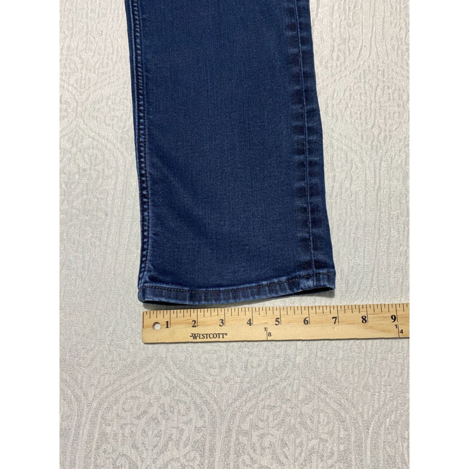 Banana Republic Banana Republic Men's Jeans Size 34×34 Slim Straight Blue Stretch Comfort 5-Pocket Inseam 33 in Regular Rise Mid Size US 34 / EU 50 - 7 Thumbnail