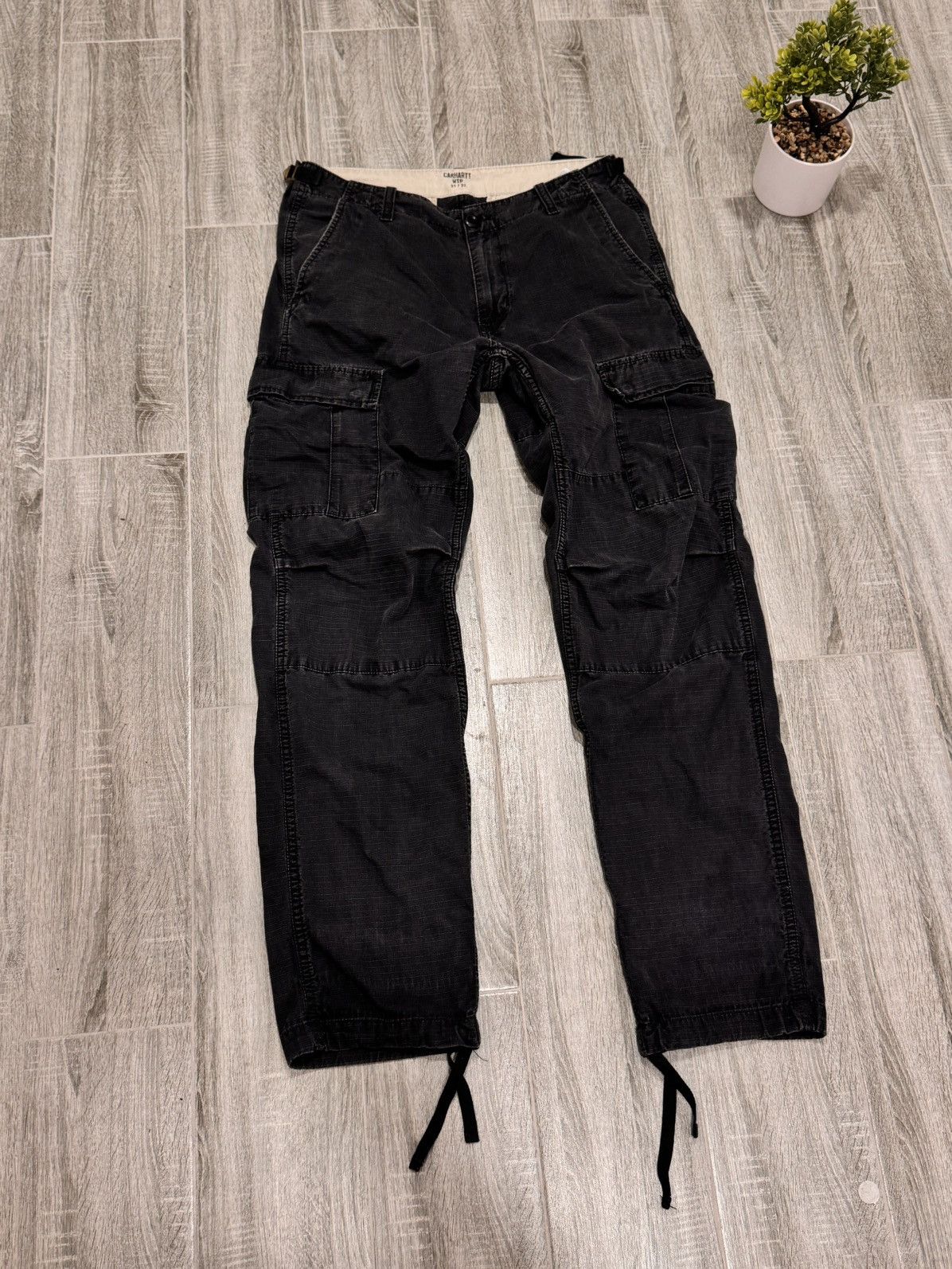 Carhartt Vintage Cargo Pants Double Knee Baggy Y2K Opium SK8 BONTAGE Size US 32 / EU 48 - 5 Thumbnail