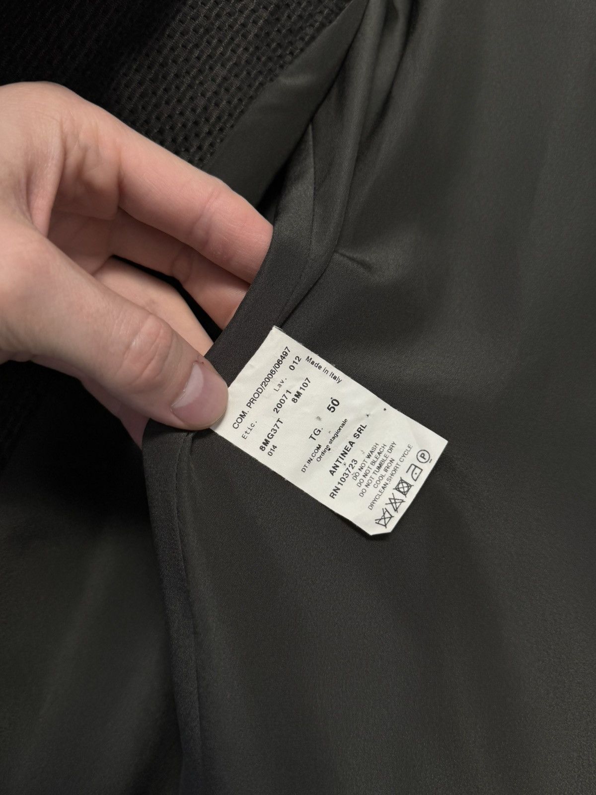 Armani × Armani Collezioni Armani Collezioni Blazer Woman’s Size 50 Fit One Button Size XL / US 12-14 / IT 48-50 - 13 Thumbnail