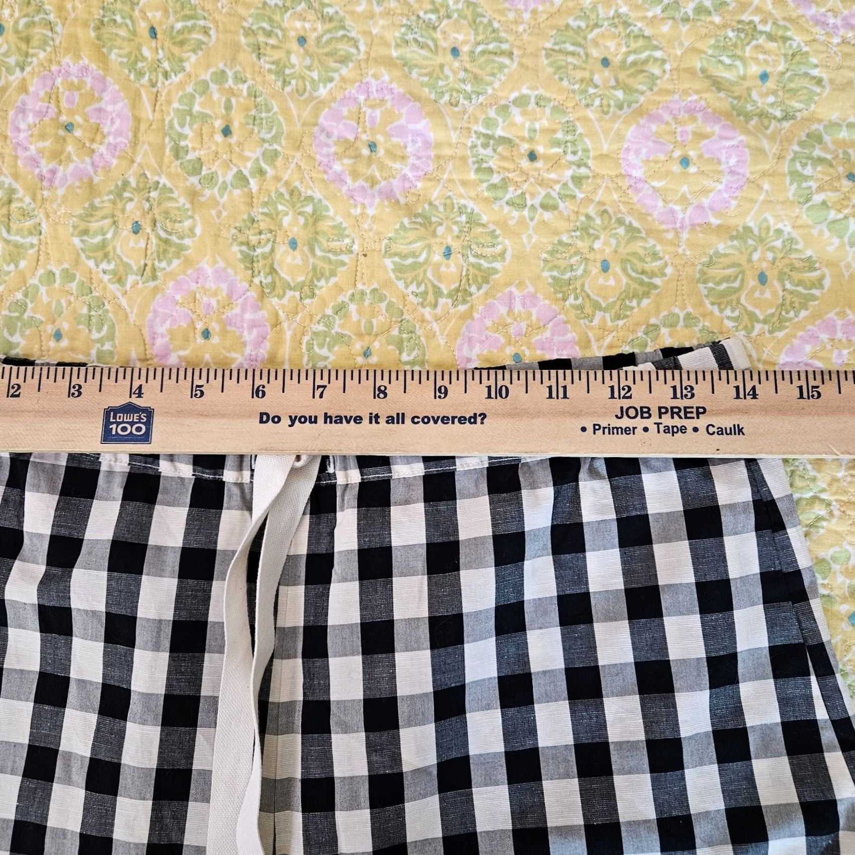 Solid & Striped Solid & Striped Women's XS Gingham Shorts Solid Color Multicolor Casual Cotton 5-Pocket Stretch Regular Front Flat Front Mens? Size 26" / US 2 / IT 38 - 5 Thumbnail