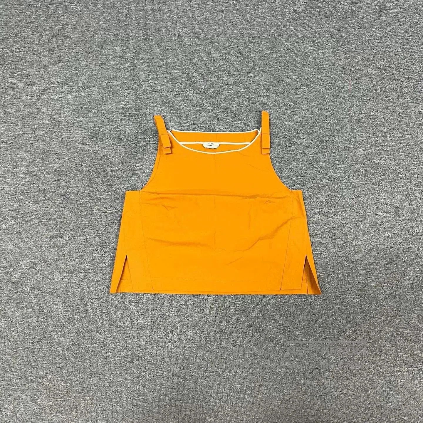 Fendi Fendi Ginger Yellow Bow Utility Vest. Size M / US 6-8 / IT 42-44 - 1 Thumbnail
