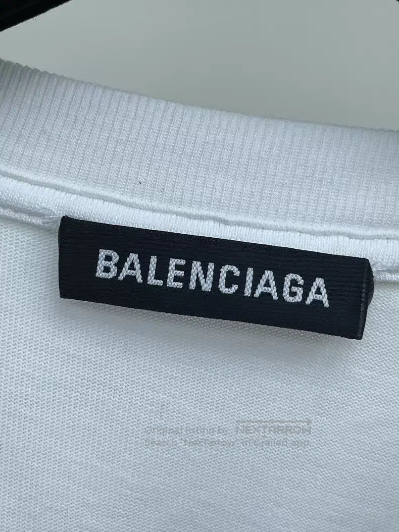 Balenciaga Balenciaga White logo short sleeve Size US XXS / EU 40 - 4 Thumbnail