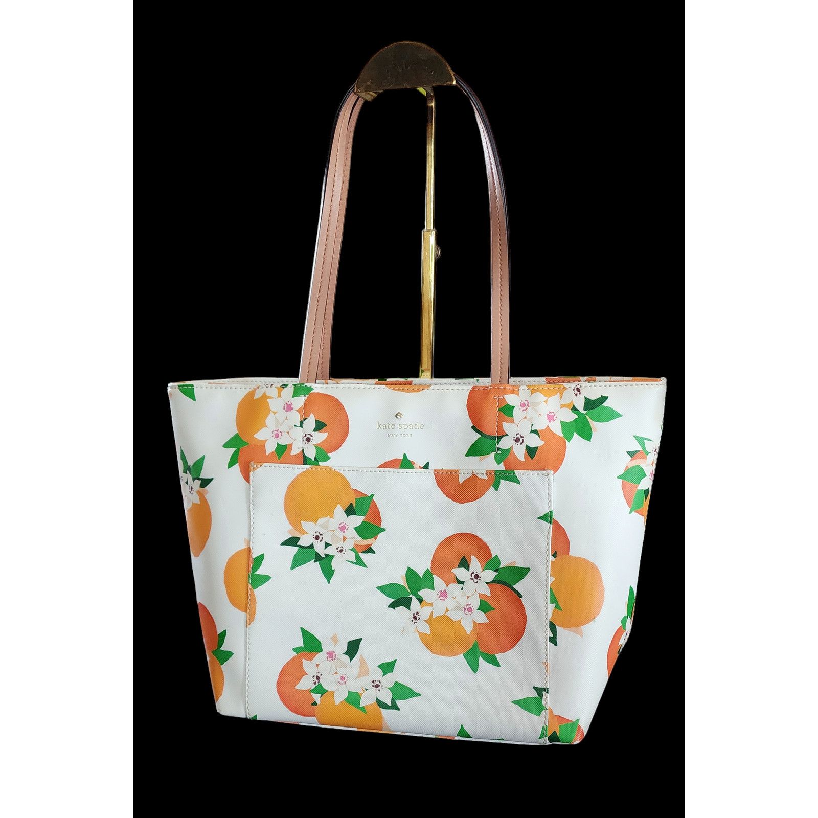 Kate Spade Harding Street orange tote