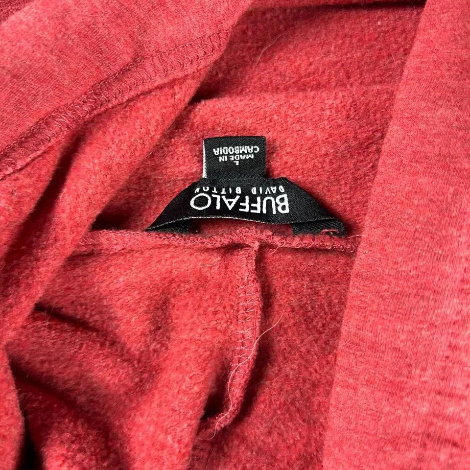Buffalo David Bitton Buffalo David Bitton Hoodie Large Kangaroo Pocket Sweatshirt Size US L / EU 52-54 / 3 - 3 Thumbnail