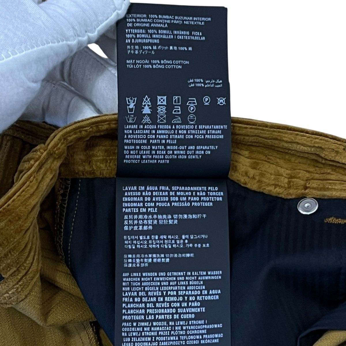 Prada PRADA 2024AW Triangle Logo Pinwale Corduroy Trousers / Pants Size US 44 / EU 60 - 11 Thumbnail