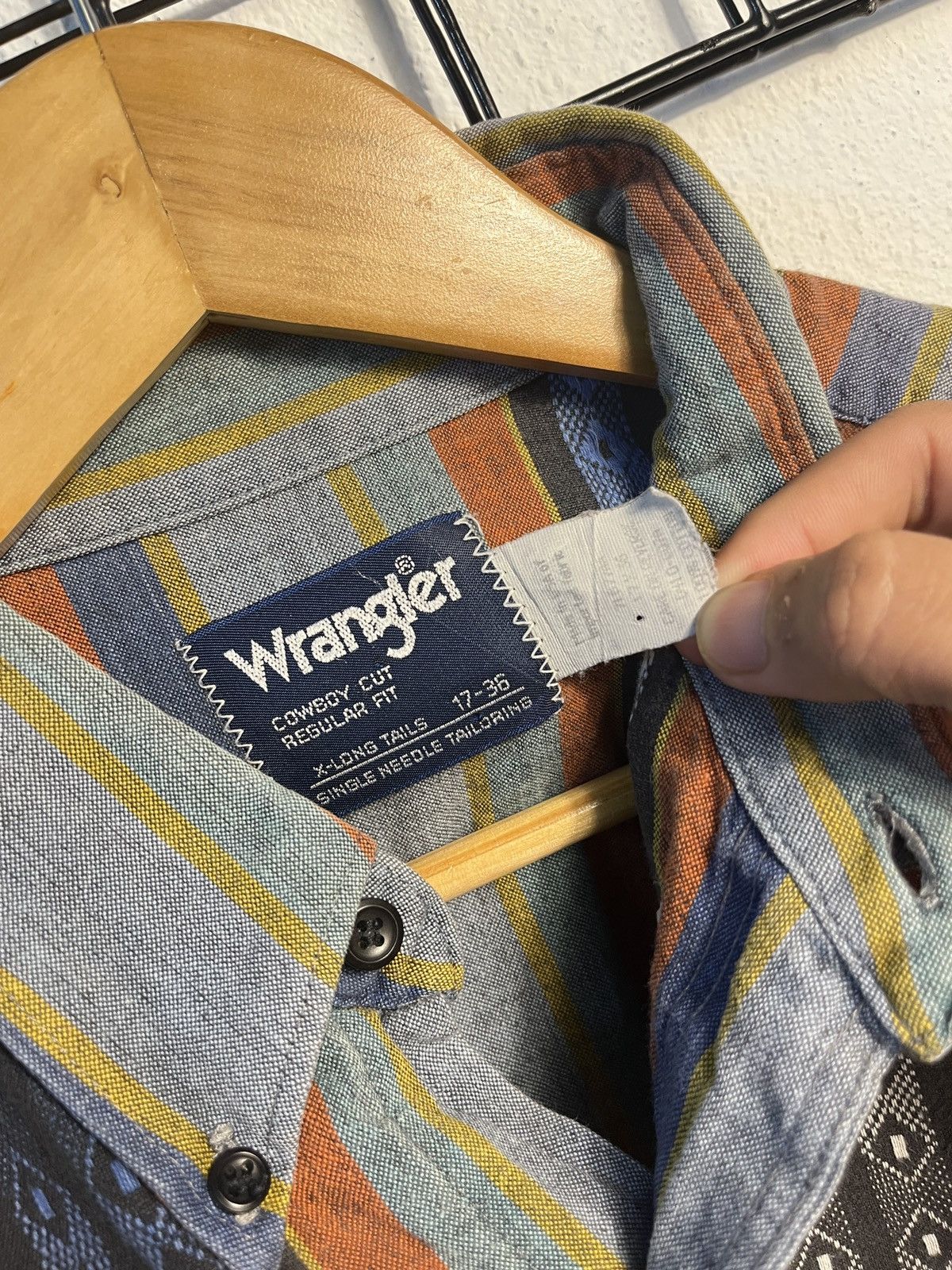Wrangler Vintage ✨ Wrangler Western Cowboy Size US L / EU 52-54 / 3 - 3 Thumbnail