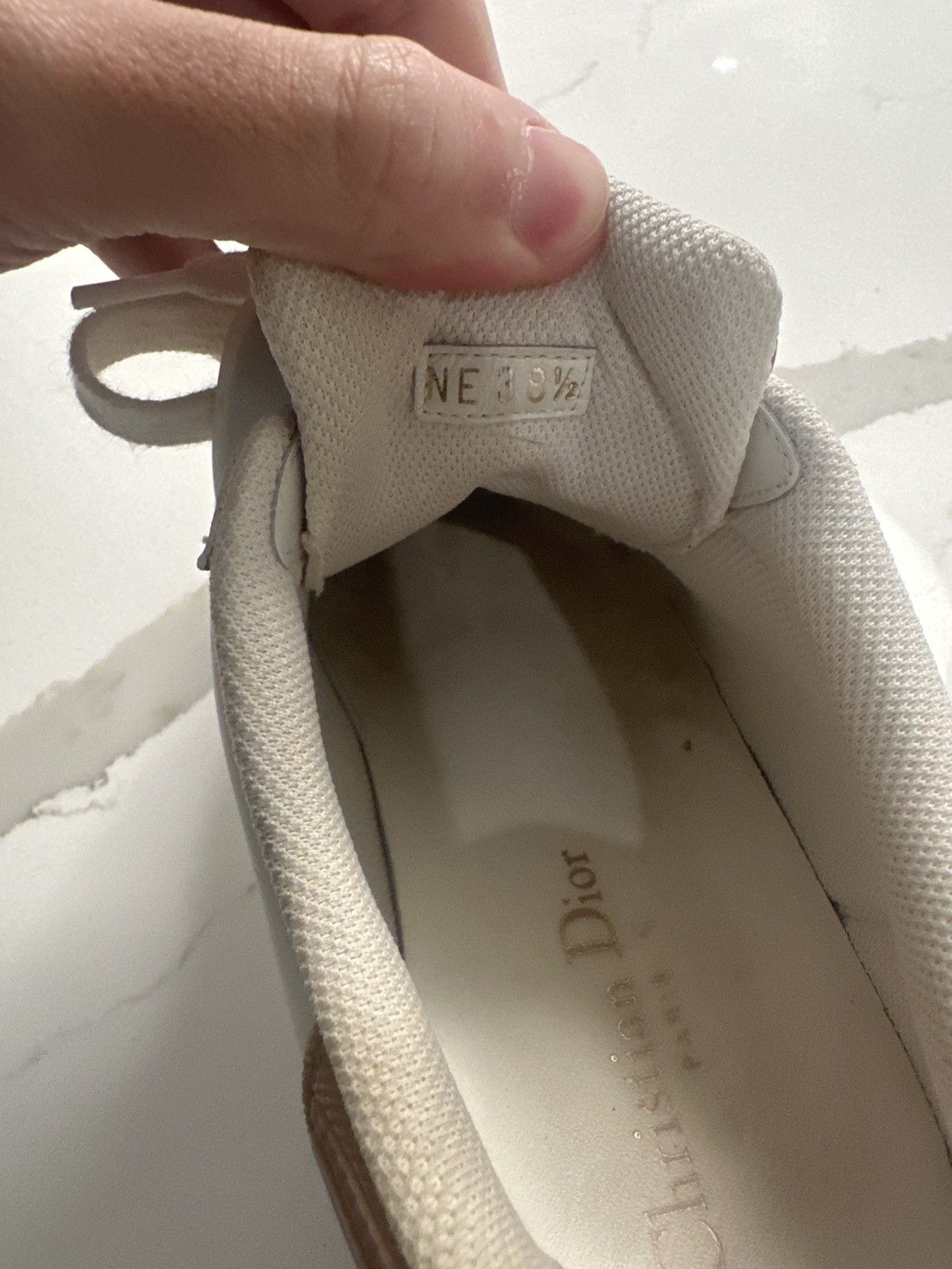Dior DIOR ID WHITE SNEAKERS Size US 8.5 / IT 38.5 - 3 Thumbnail