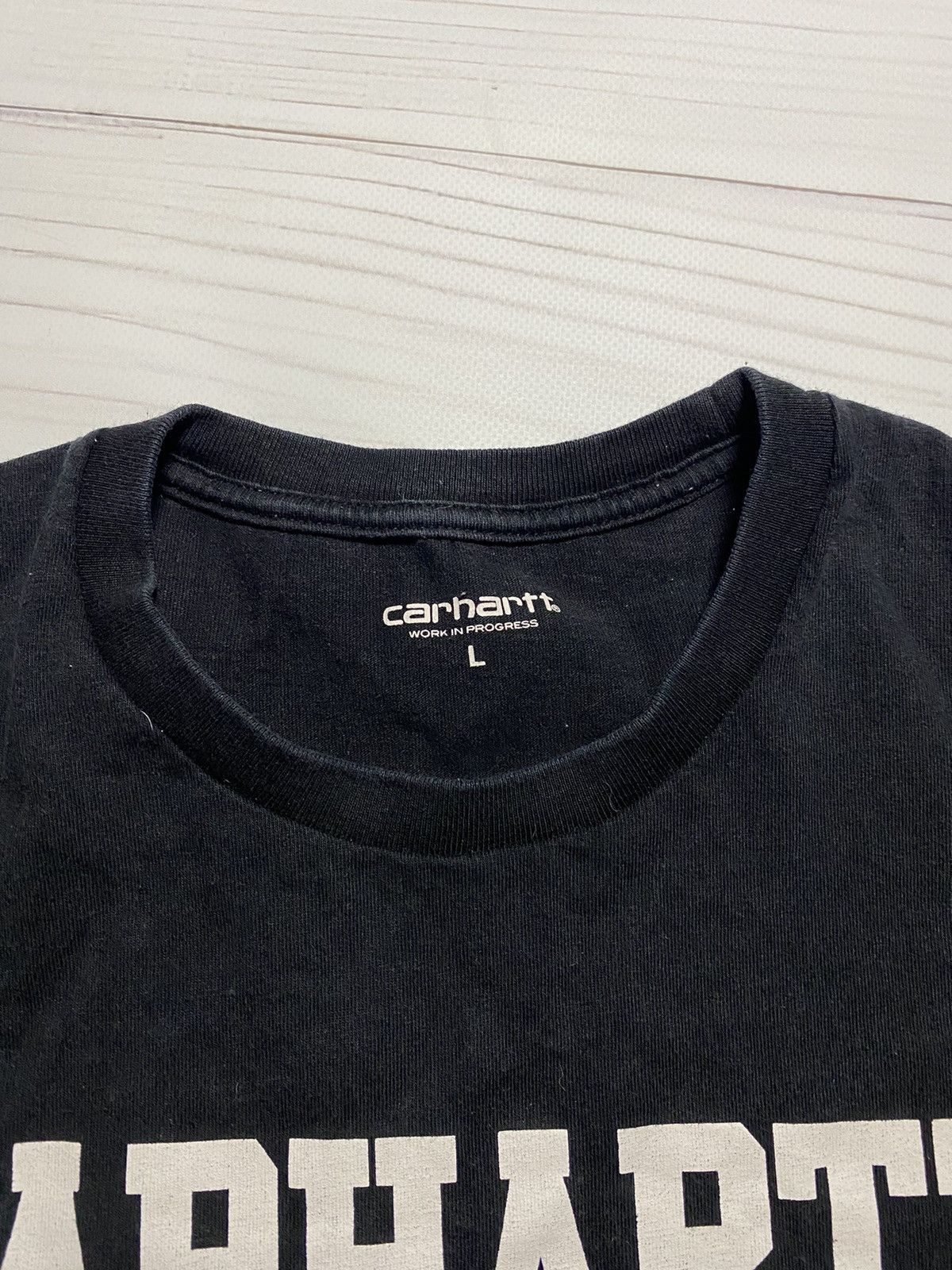 Carhartt × Vintage Vintage Carhartt Box logo faded y2k t shirt Size US L / EU 52-54 / 3 - 3 Thumbnail