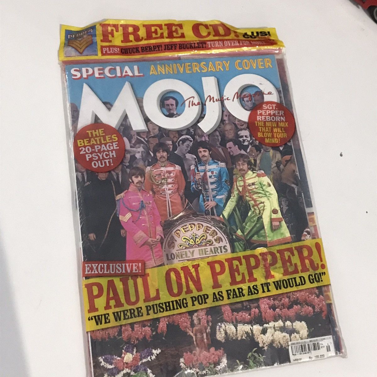 POP MAGAZINE × Vintage Nos New Old Stock Mojo Magazine 2017 The beatles on paul mc Size ONE SIZE - 14 Thumbnail