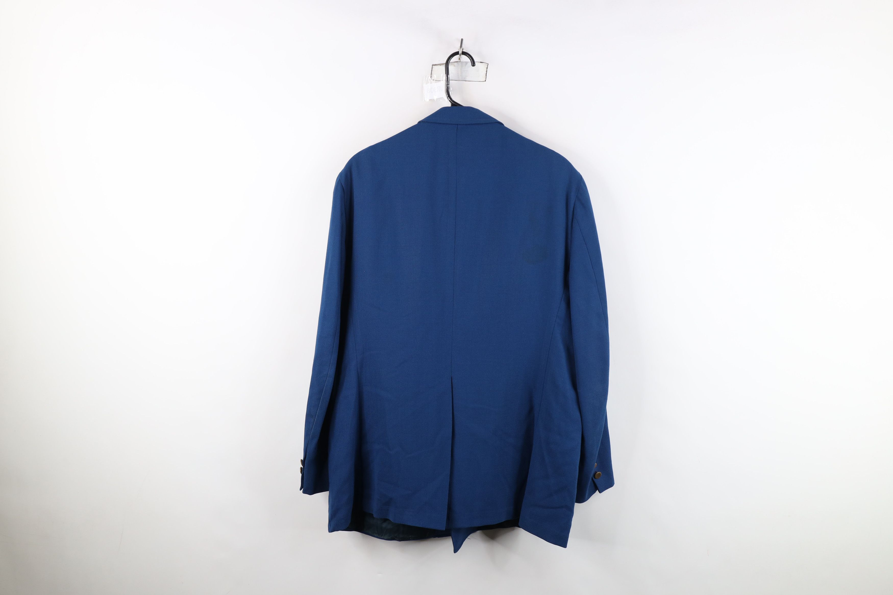 Vintage Vintage 50s 60s Macys Gabardine Breasted Suit Jacket Blazer Size US XL / EU 56 / 4 - 14 Thumbnail
