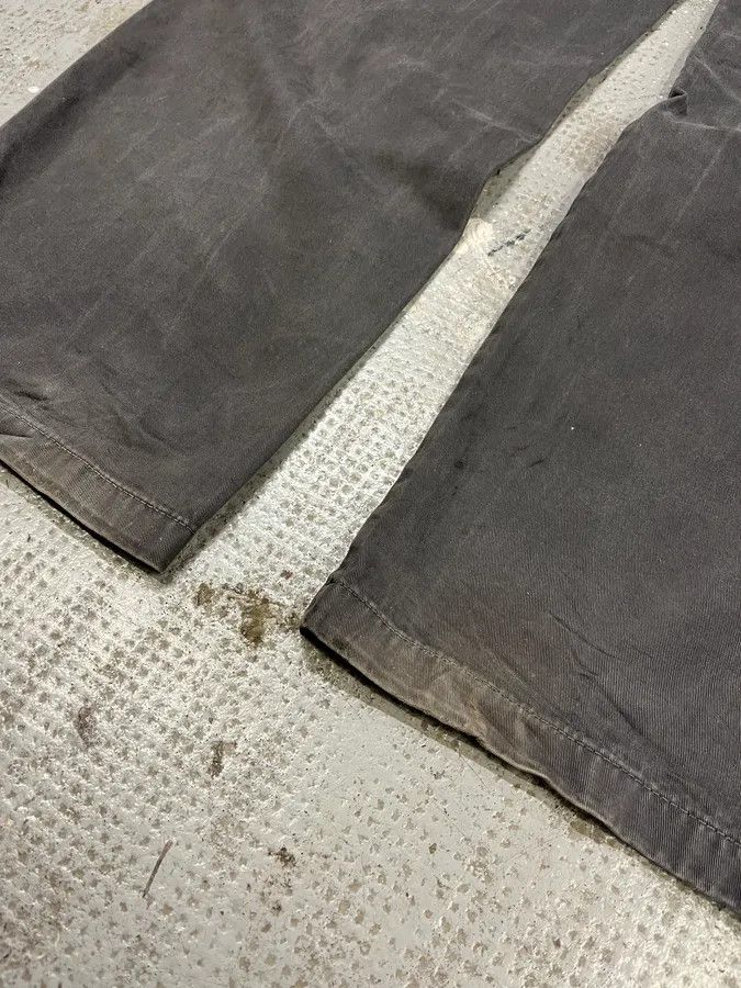 Prada × Vintage 2000s Prada Grey Linea Rossa Workwear Pants Size US 34 / EU 50 - 14 Thumbnail