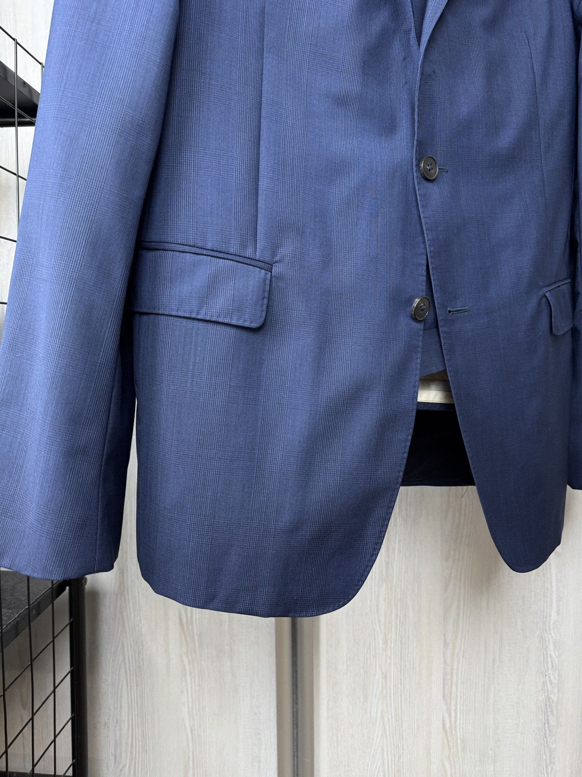 Z Zegna Z Zegna Ermenegildo Zegna wool checkered blue 2 pcs suit Size 42L - 5 Thumbnail