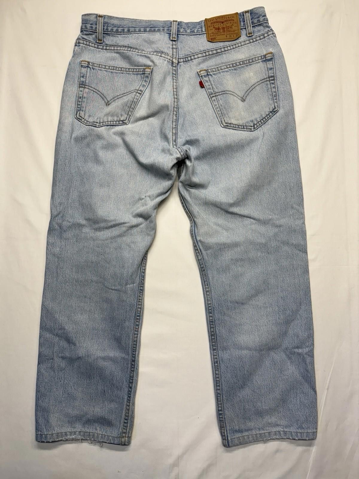Levi's Vintage 90s Levi's Blank Tag 505 Men's Jeans Size US 36 / EU 52 - 2 Thumbnail
